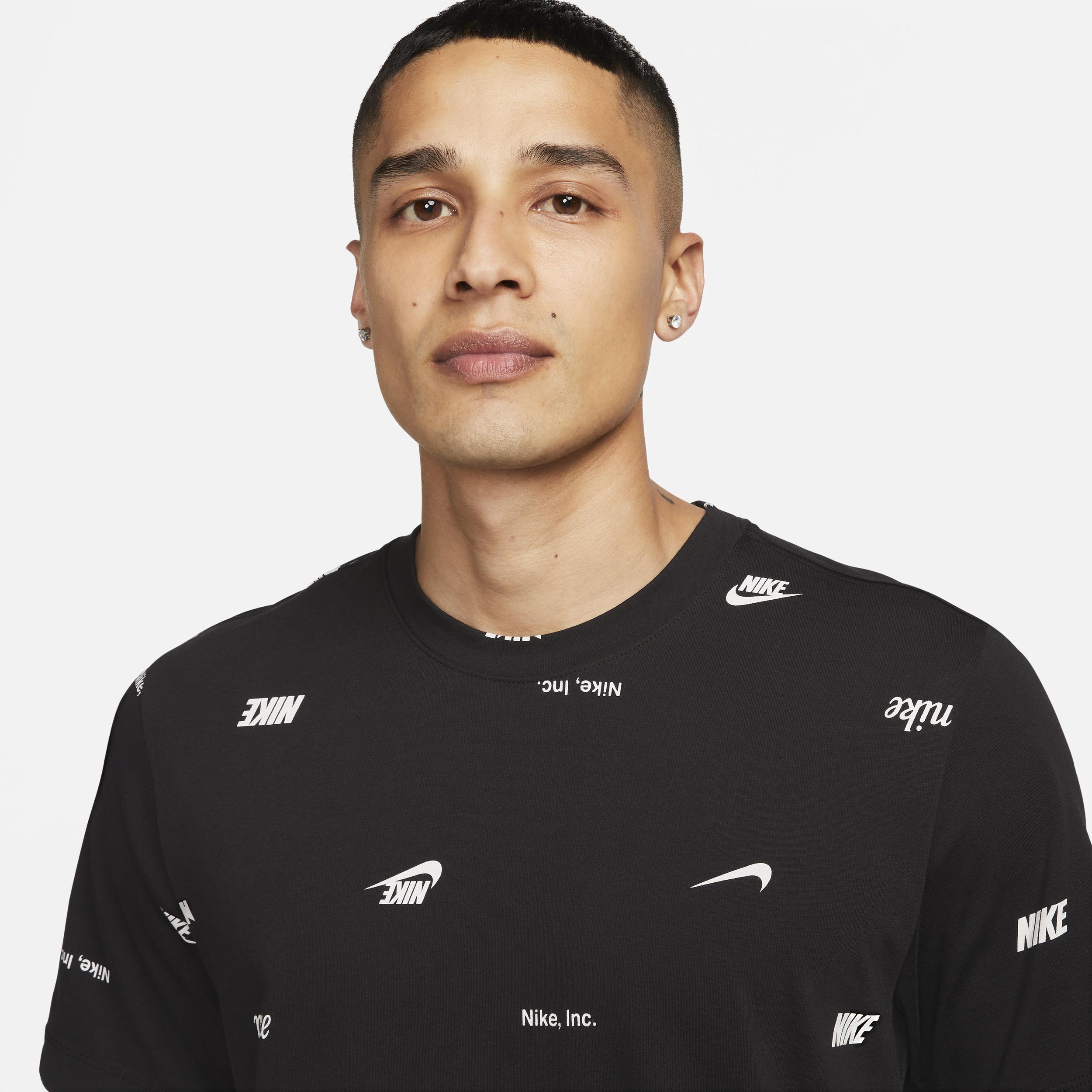 Nike Club Men's Allover Print T-Shirt Product Image