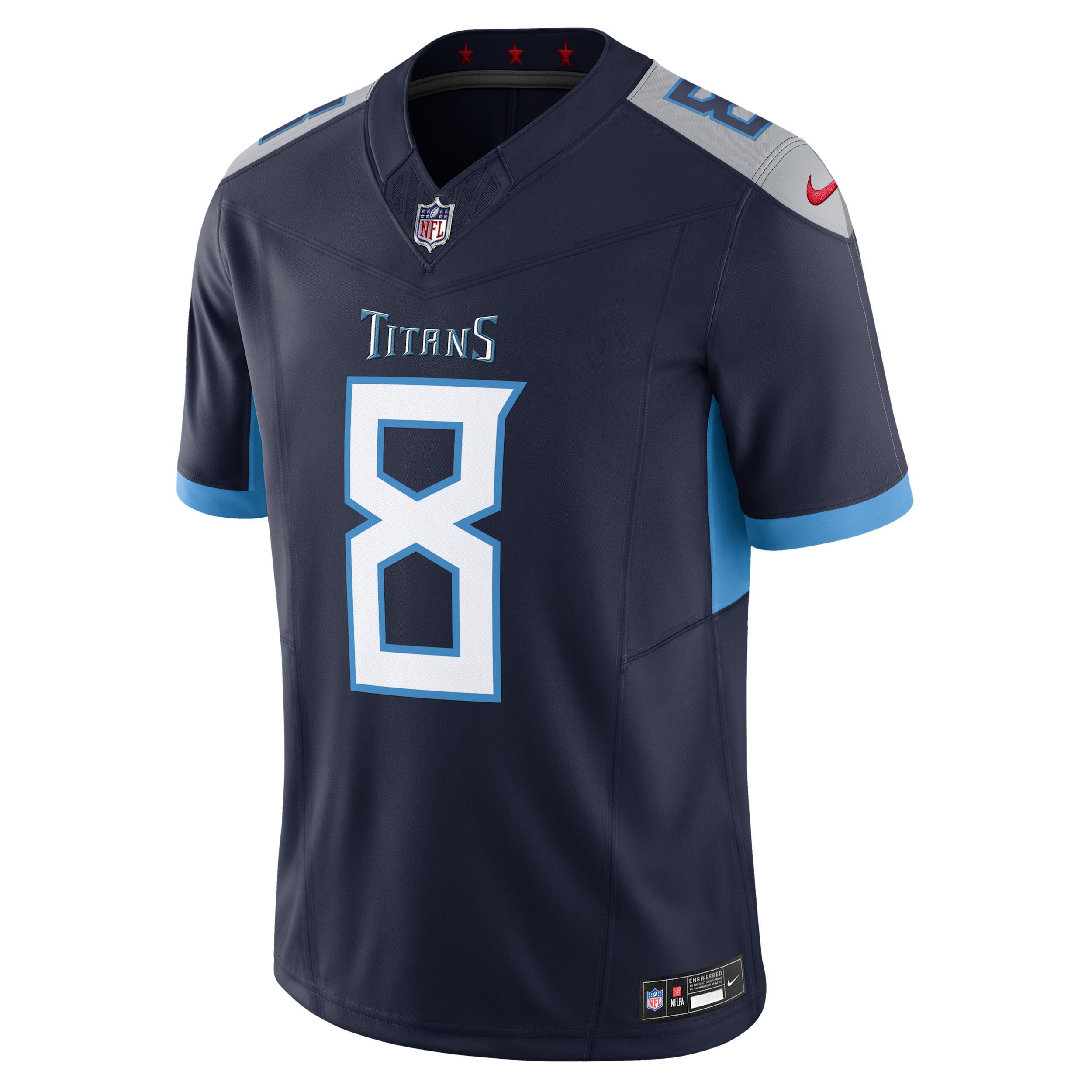 Will Levis Tennessee Titans Nike Mens Dri-FIT NFL Limited Jersey | 31NMTTLH8FF-015 Product Image