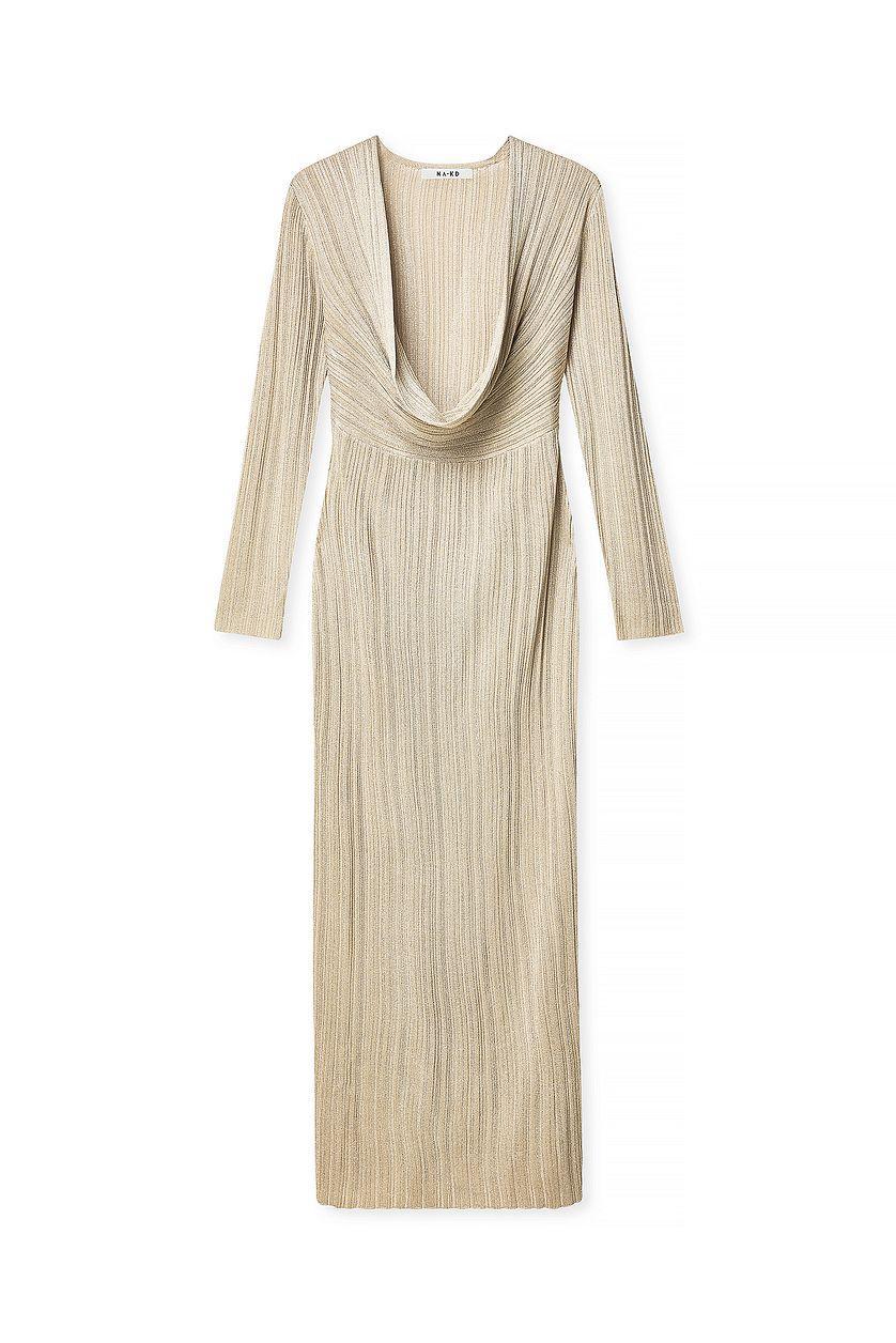 Glitter Knitted Maxi Dress Product Image