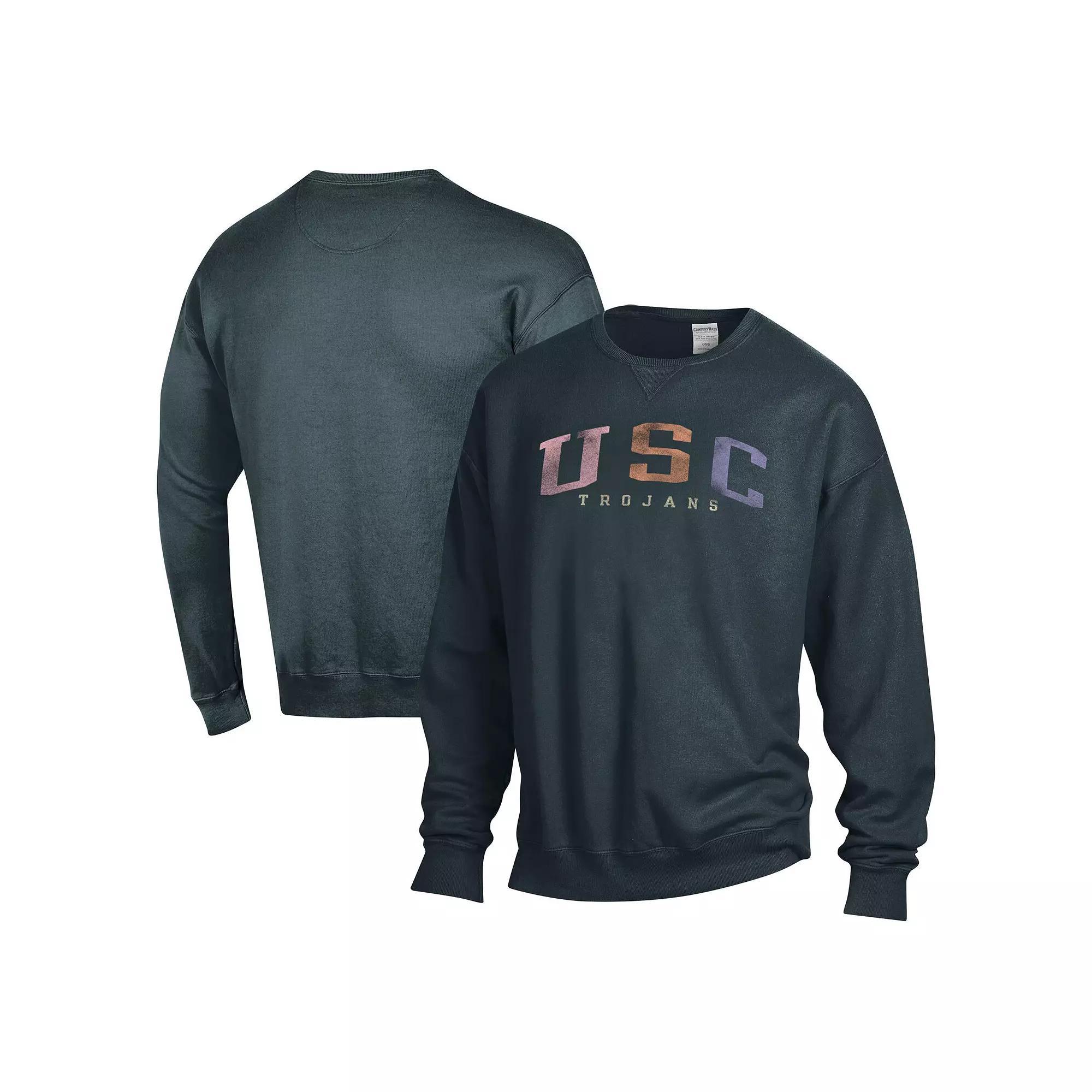 Unisex ComfortWash Gray LSU Tigers Over Product Image