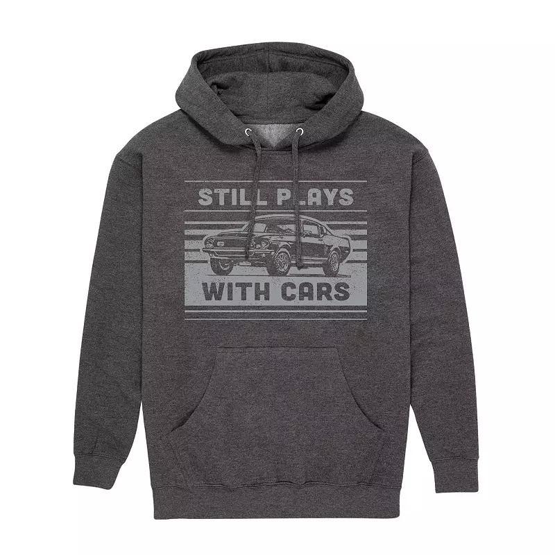 Men's "Still Plays With Cars" Hoodie,  Product Image