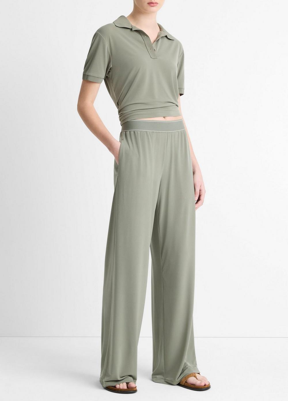 Stretch-Jersey Pull-On Pant Product Image