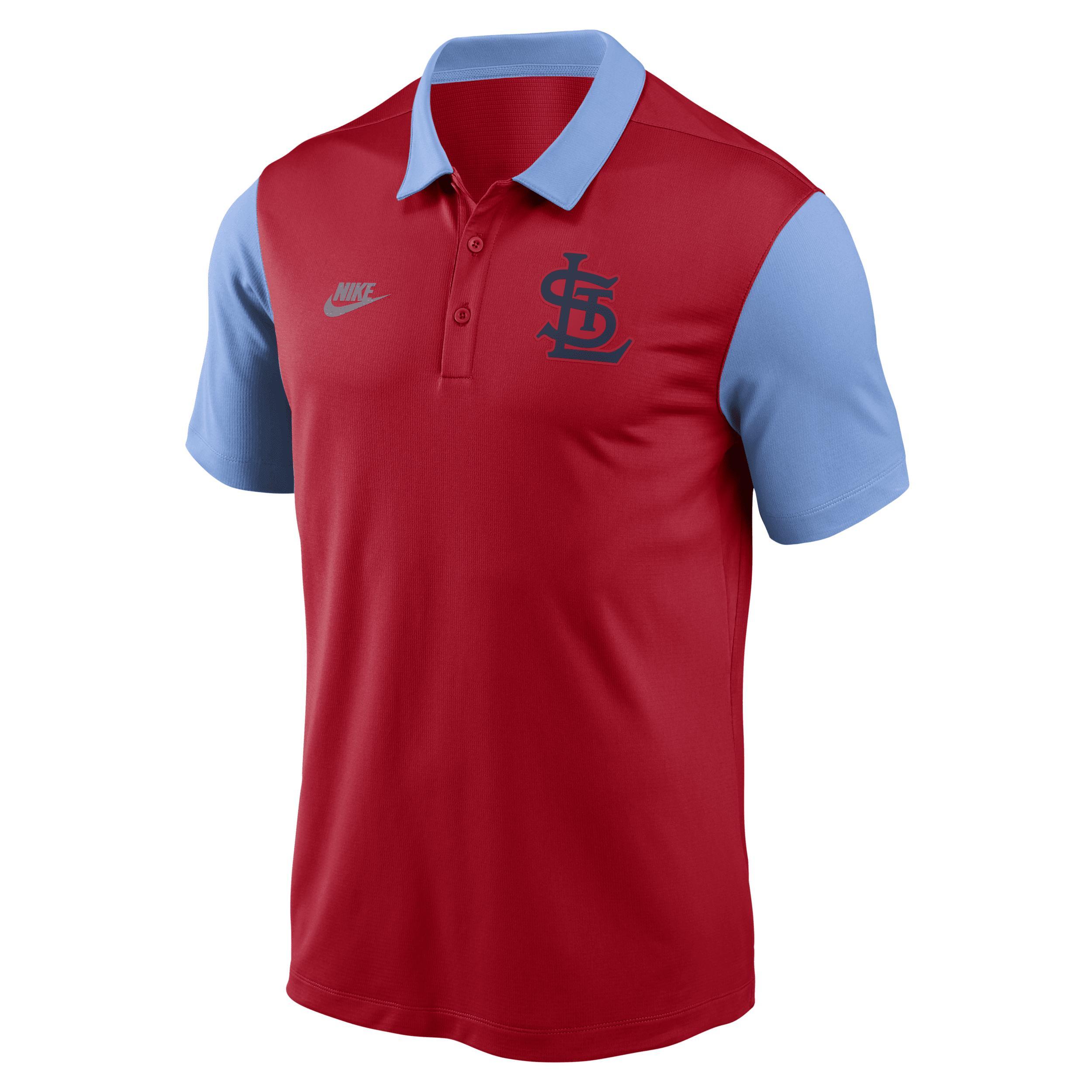 Men's Nike Red St. Louis Cardinals Franchise Cooperstown Collection Polo, Size: 2XL Product Image