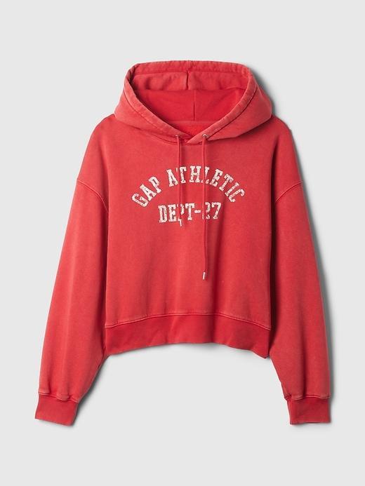 VintageSoft Cropped Hoodie Product Image