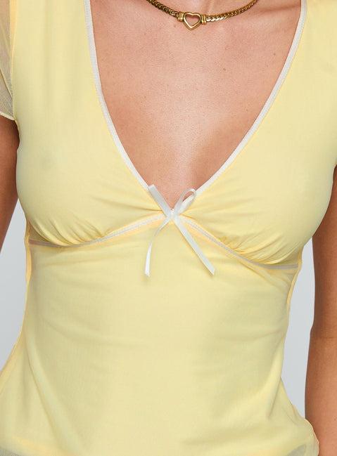 The Icon Top Lemon Product Image