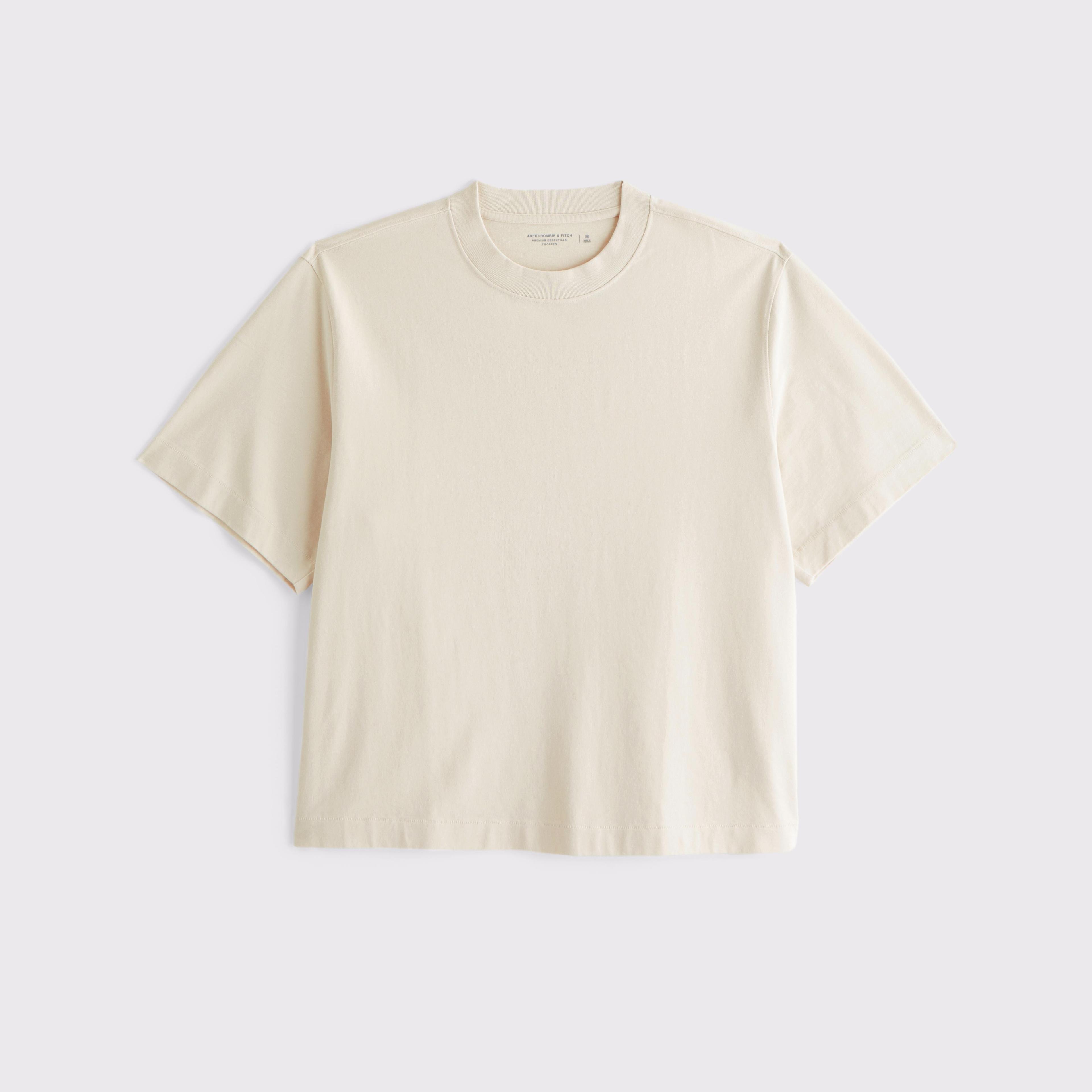 Premium Heavyweight Cropped Tee Product Image