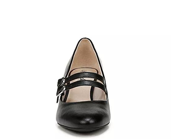 LifeStride True Women's Mary Jane Pumps, Size: 6 Wide, Black Patent Product Image