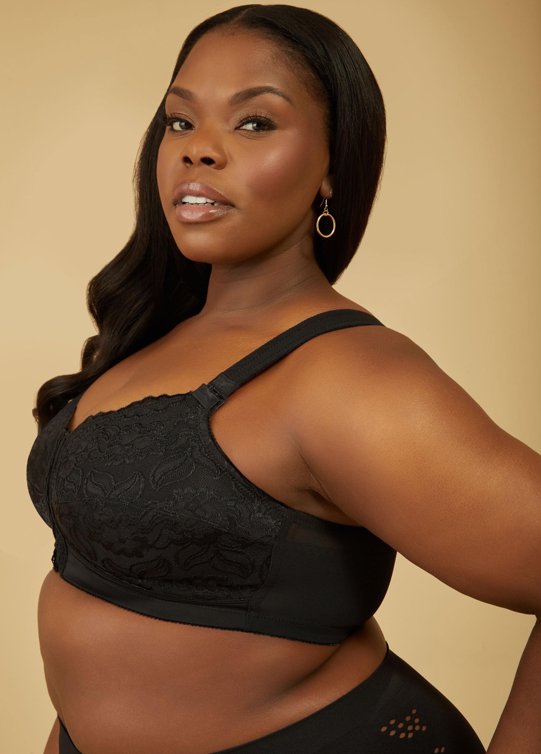 Front Close Wireless Posture Bra Product Image