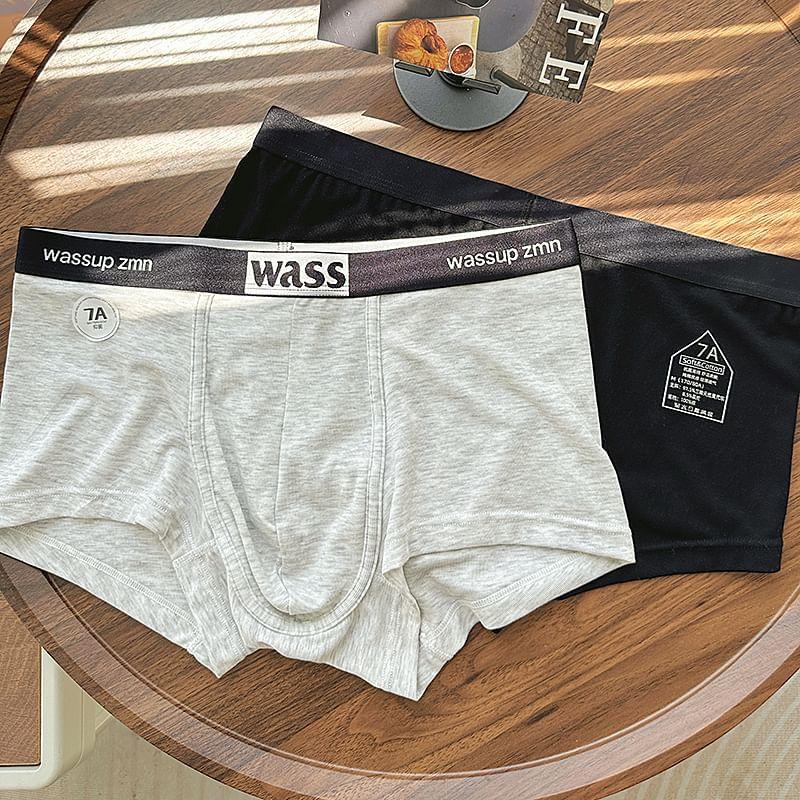 Lettering Waistband Brief Product Image