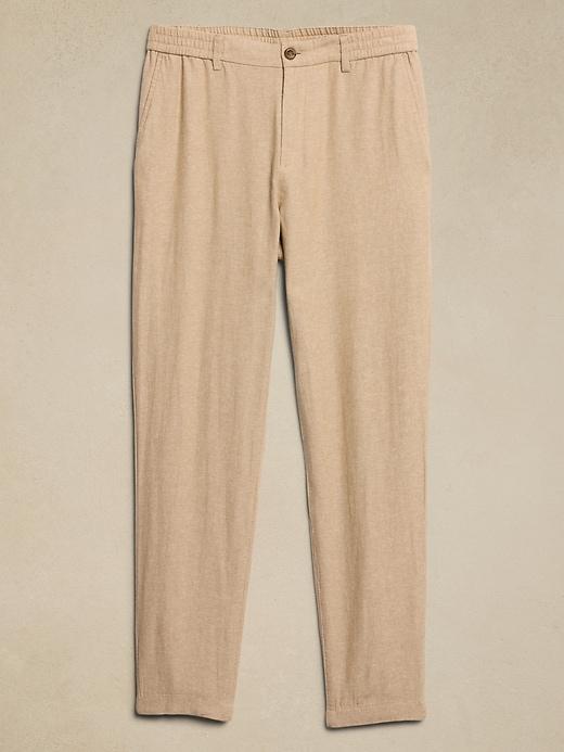 Athletic Linen-Blend Pant Product Image