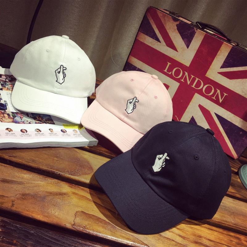 Embroidered Snapping Hand Baseball Cap Product Image