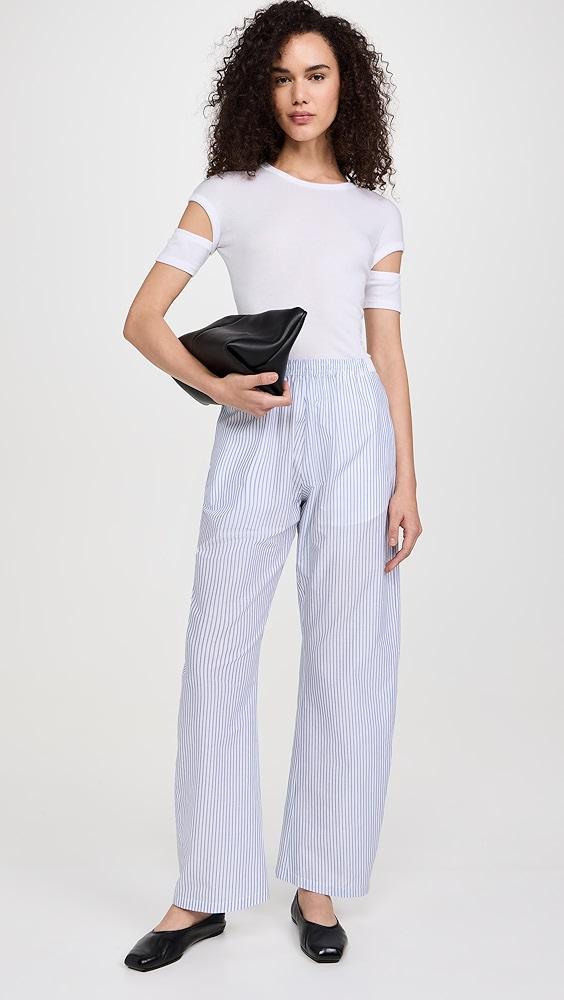 Helmut Lang Slash Shrunken Soft Tee | Shopbop Product Image