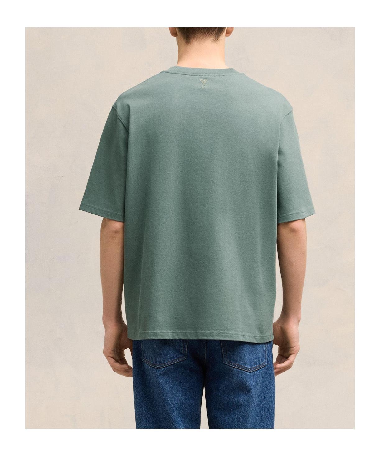 AMI ALEXANDRE MATTIUSSI T-shirt Beige In Antique Clay Product Image