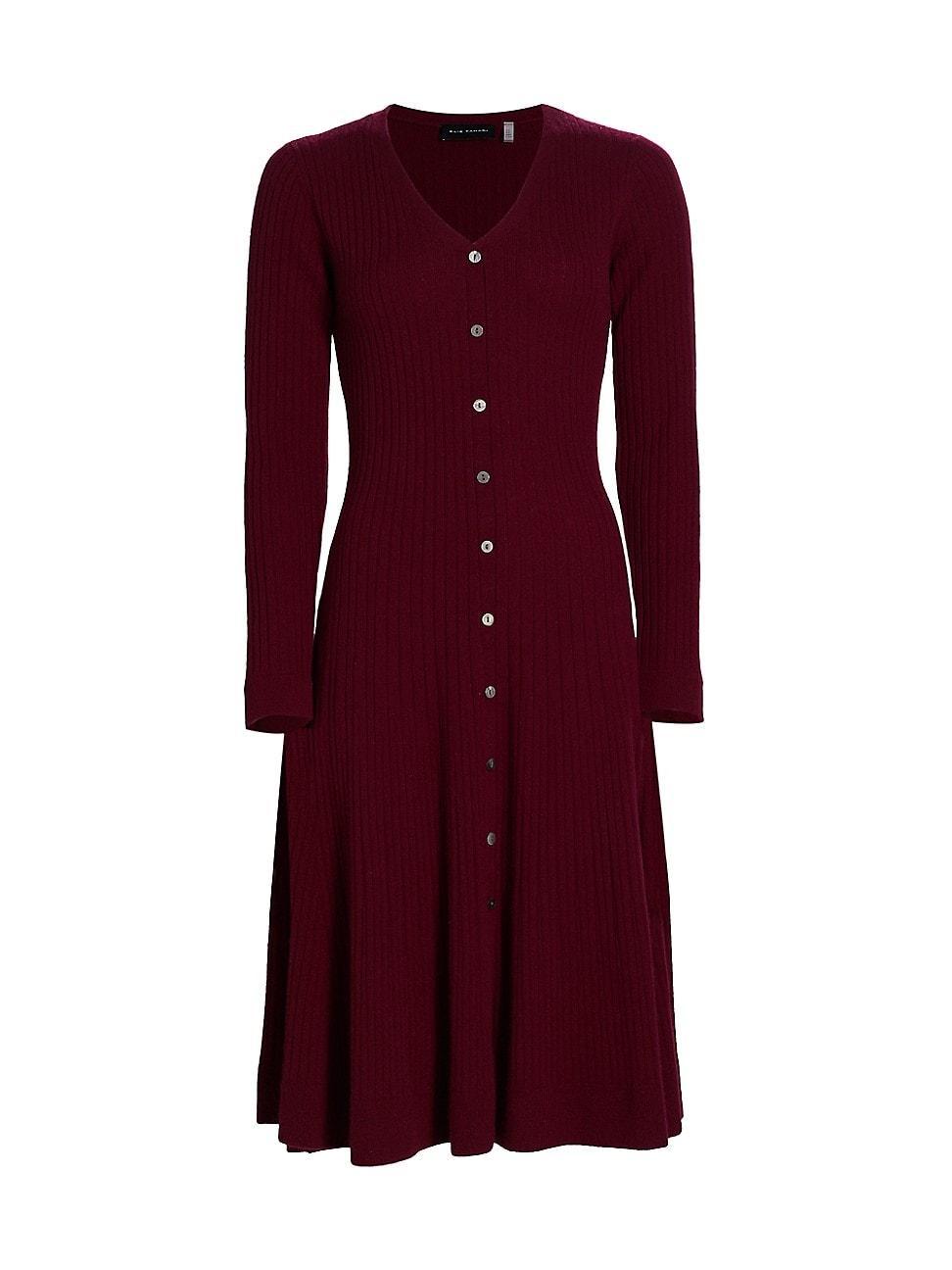 Womens Ashley Cashmere V-Neck Sweaterdress Product Image
