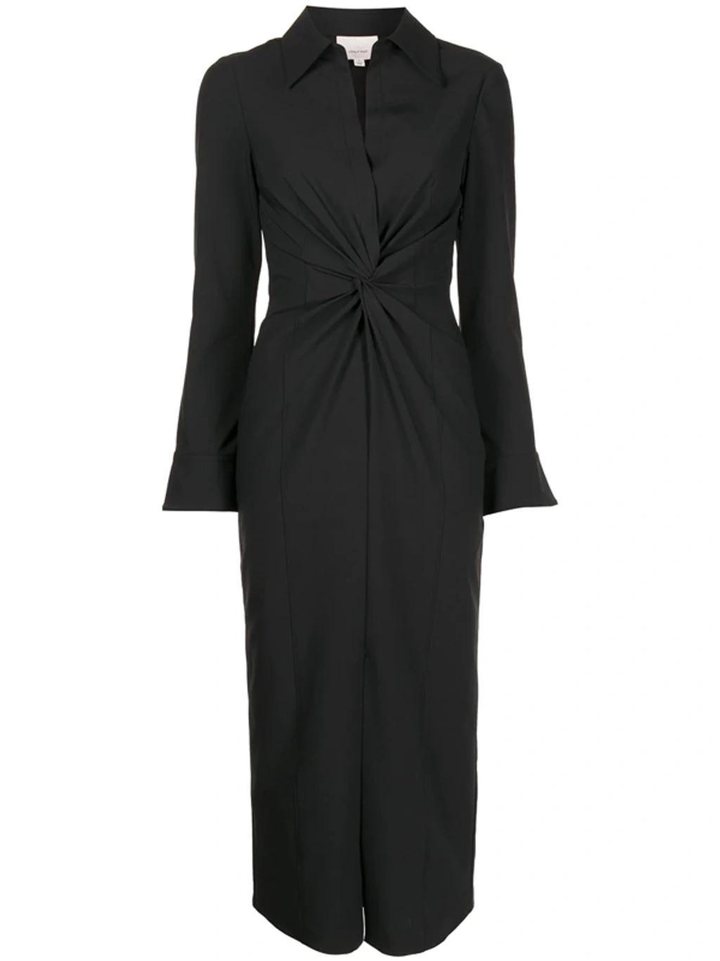 Mckenna Collared Midi Dress Product Image