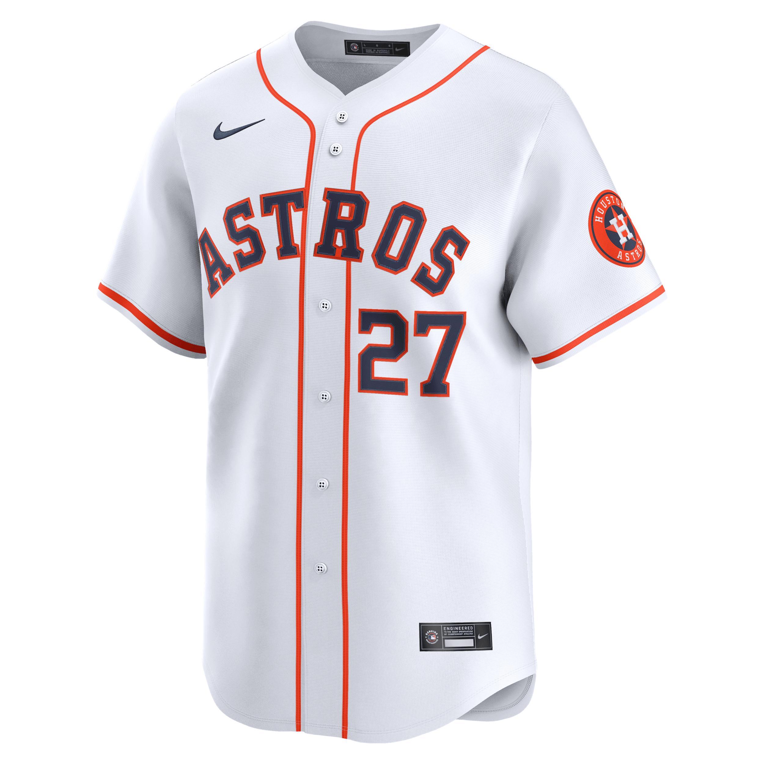 Jose Altuve Houston Astros Nike Mens Dri-FIT ADV MLB Limited Jersey | LM25HUHOHU9-457 Product Image