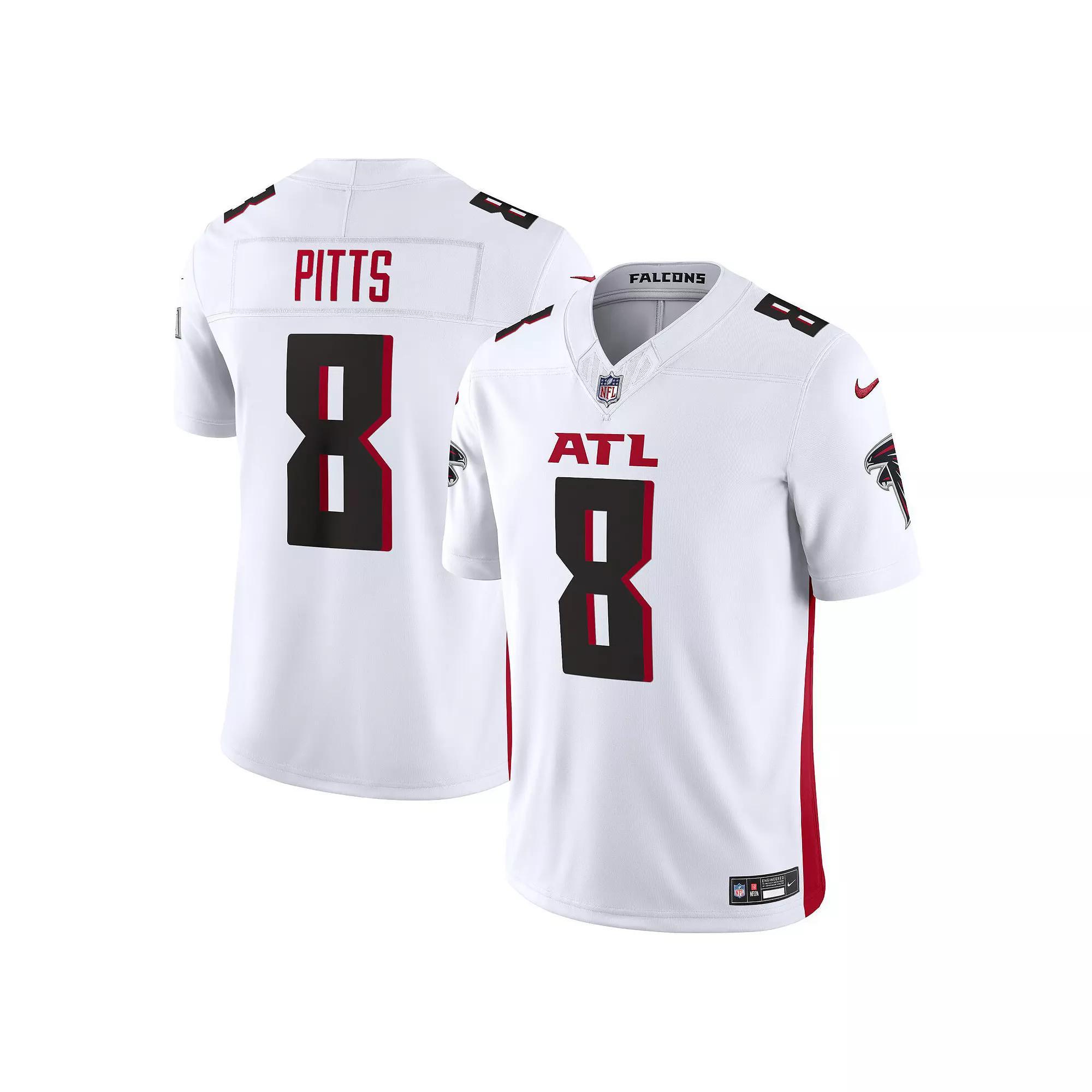 Men's Nike Kyle Pitts White Atlanta Falcons Vapor F.U.S.E. Limited Jersey,  Product Image
