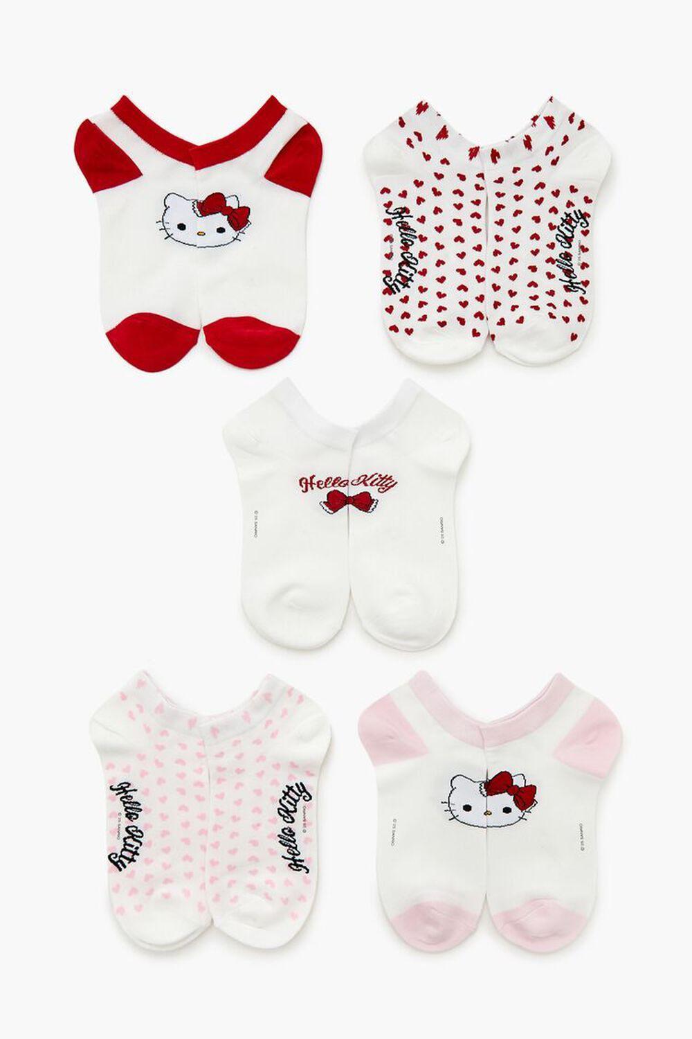 Hello Kitty Ankle Socks Set - 5 pack | Forever 21 Product Image