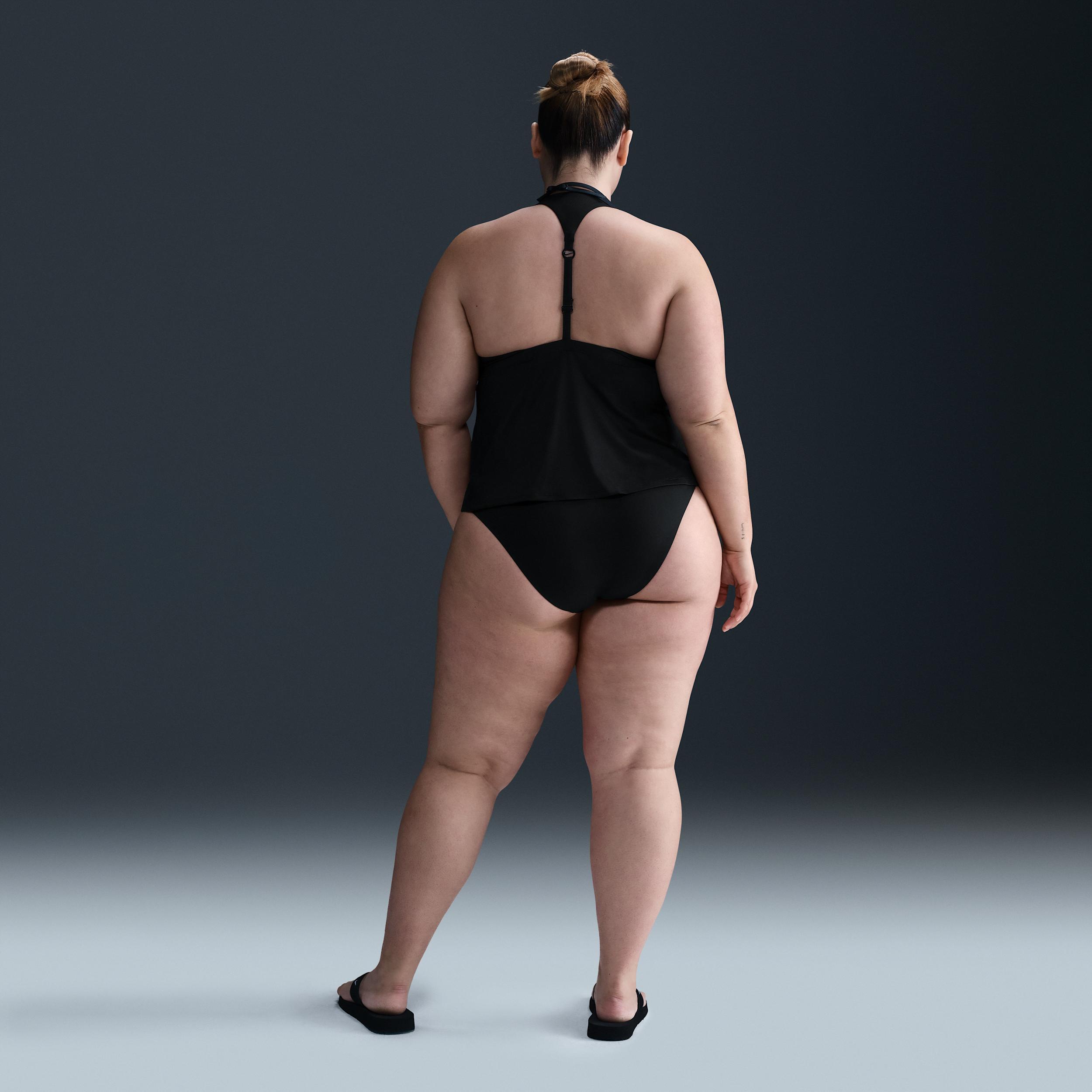 Nike Womens Swim Essential Square Neck Tank Topini (Extended Sizing) | NESSF337-001 Product Image