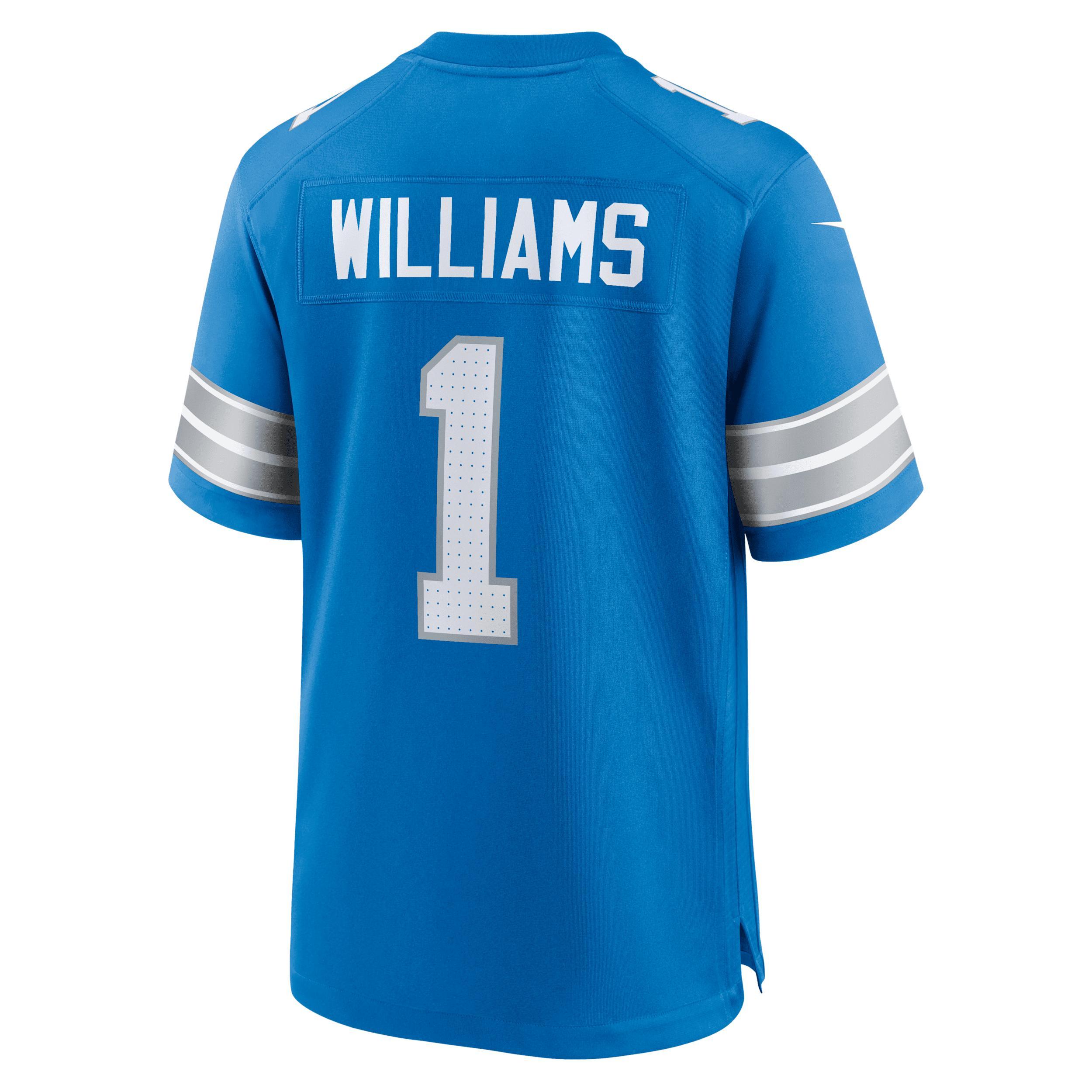 Jameson Williams Detroit Lions Nike Mens NFL Game Jersey | 67NM0B9K9JF-DEH Product Image