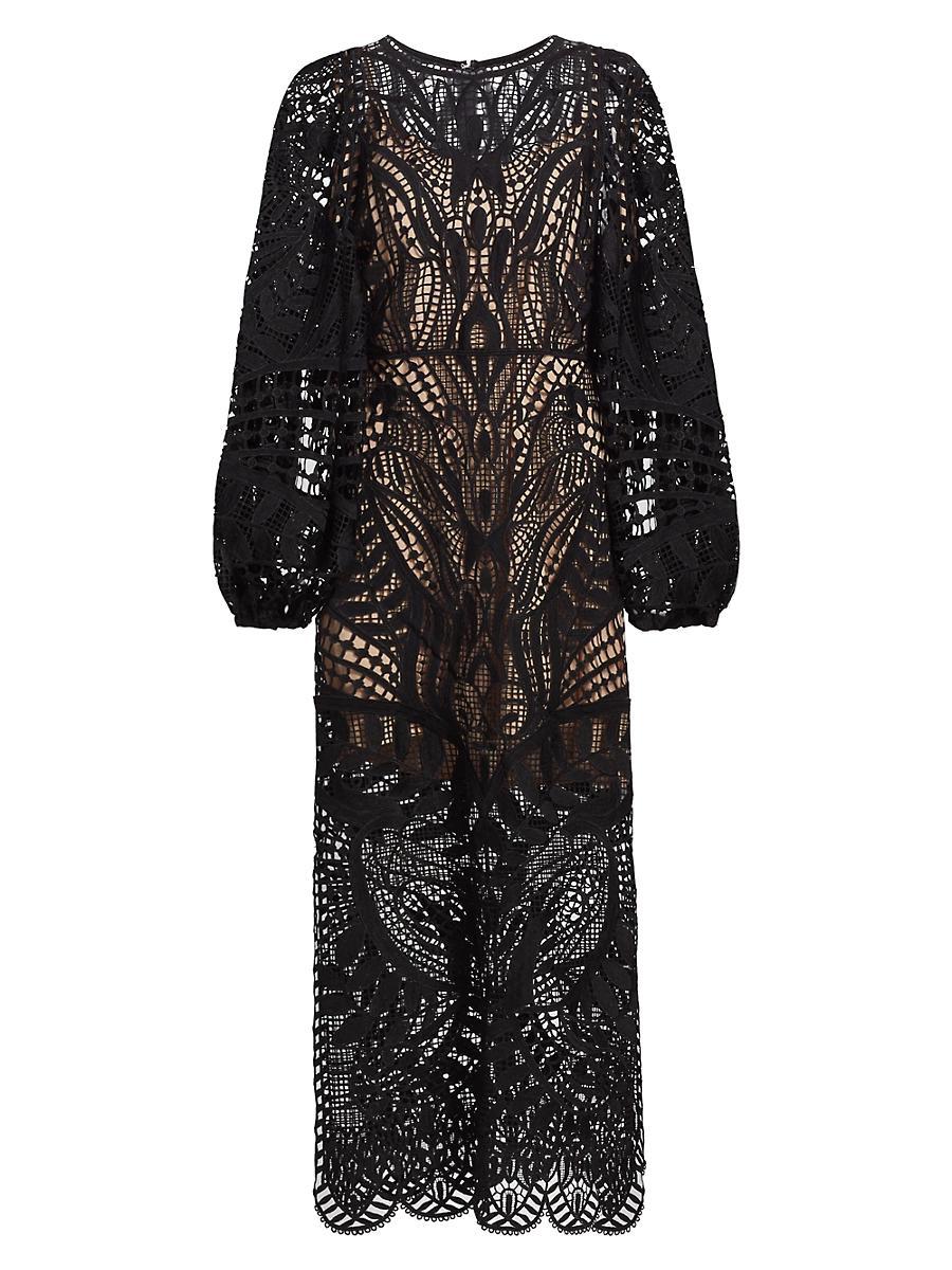 Womens Nature Guipure Midi-Dress Product Image