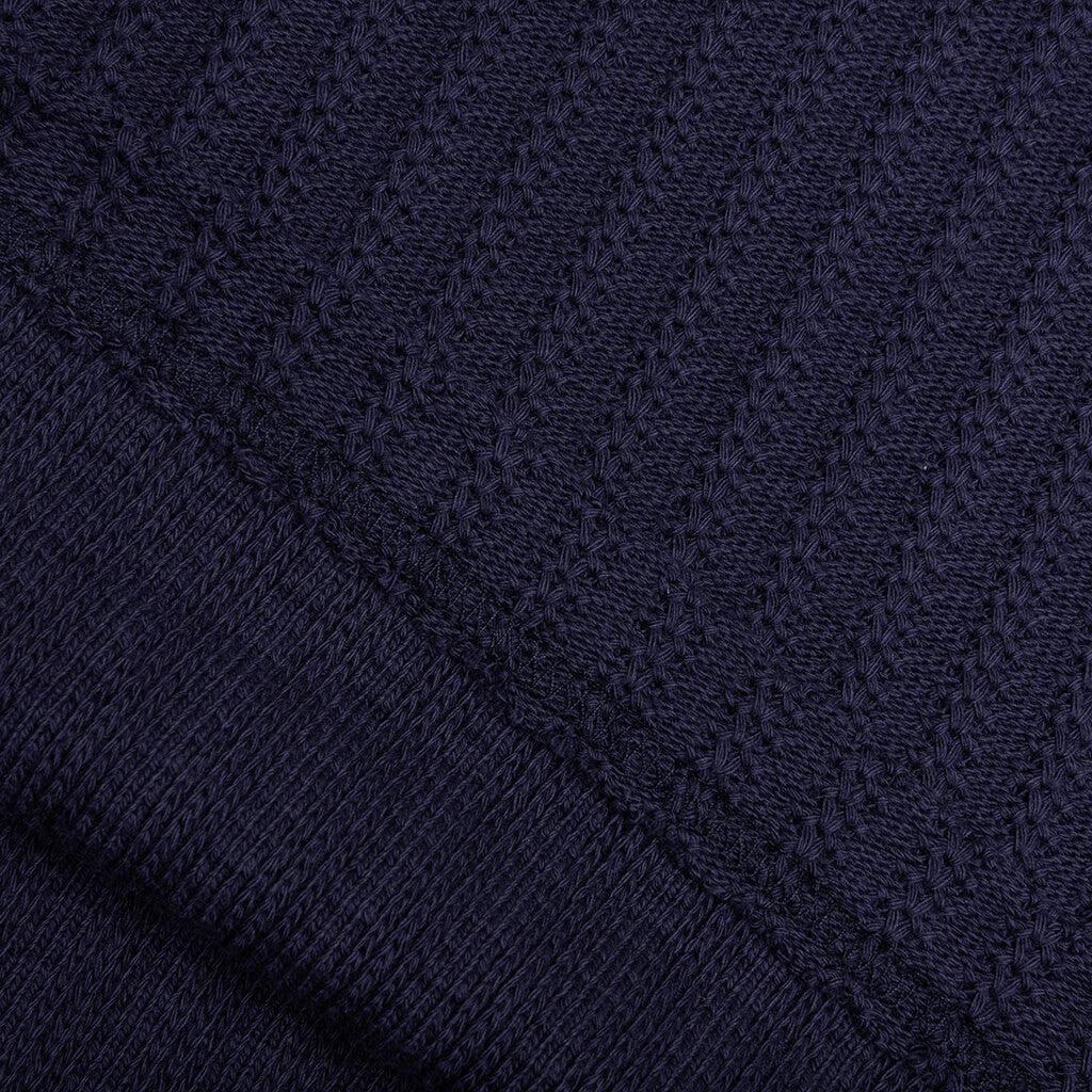 Knit Box Tee - Navy Male Product Image