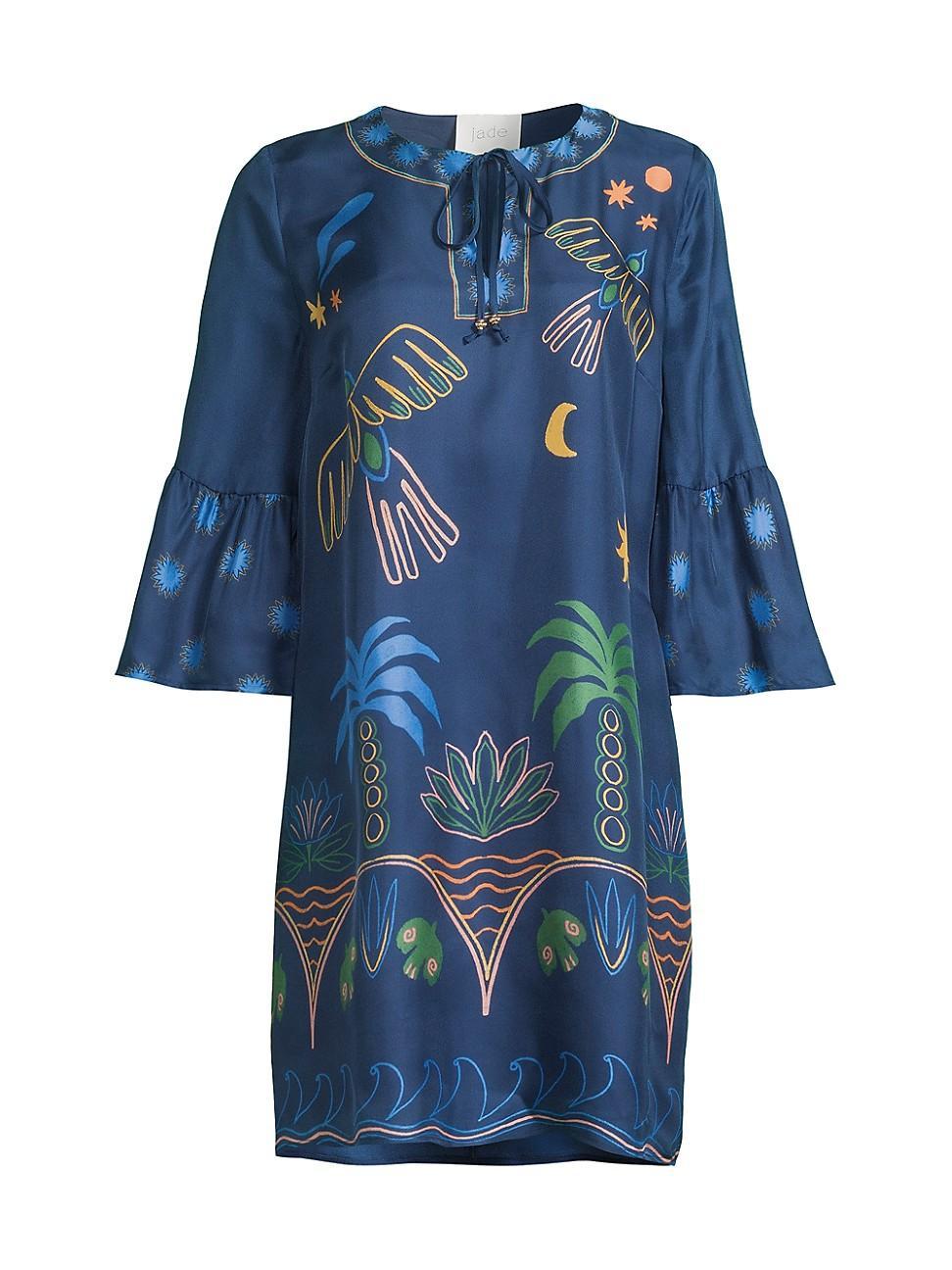 Womens Lorianne Shift Minidress Product Image