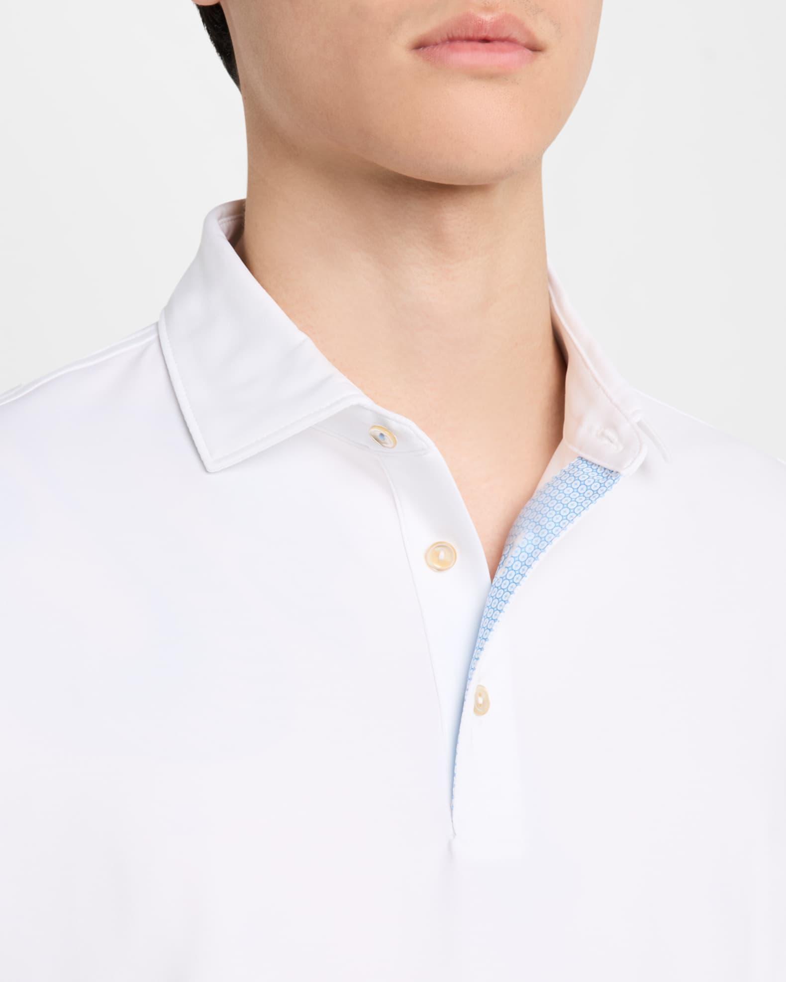 Men's Performance Stretch Jersey Polo Shirt Product Image