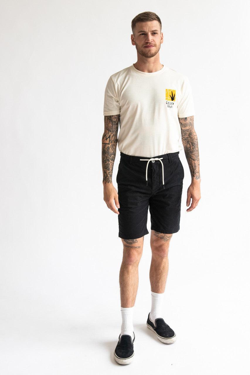 Twill Bermuda Drawstring Shorts Product Image