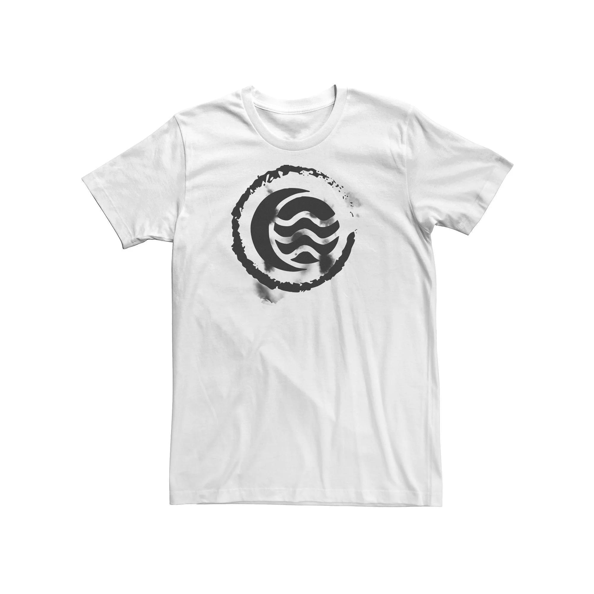 Big & Tall Nickelodeon Legend Of Korra Water Nation Symbol Sketch Tee, Men's,  Product Image