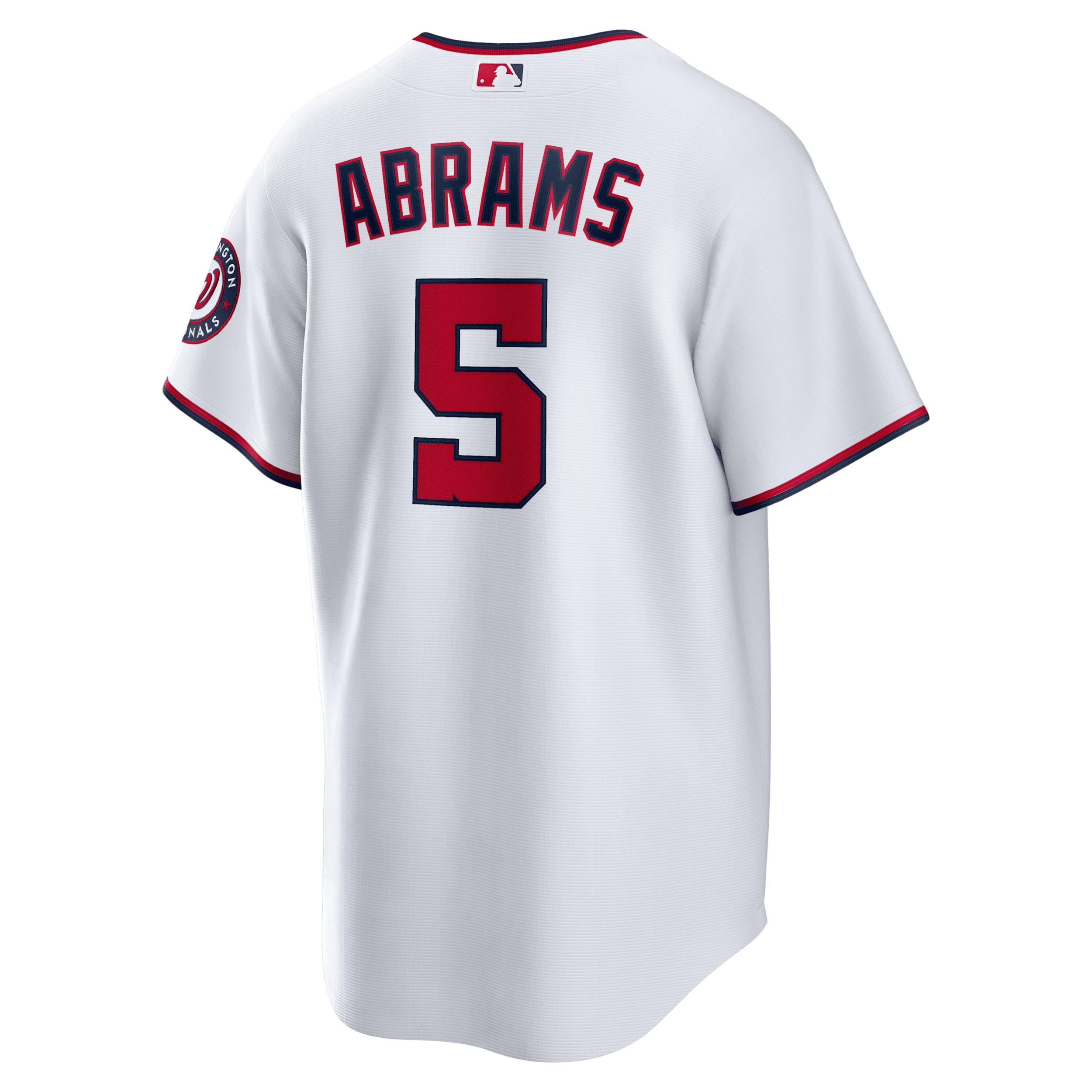 CJ Abrams Washington Nationals Nike Men's MLB Replica Jersey Product Image