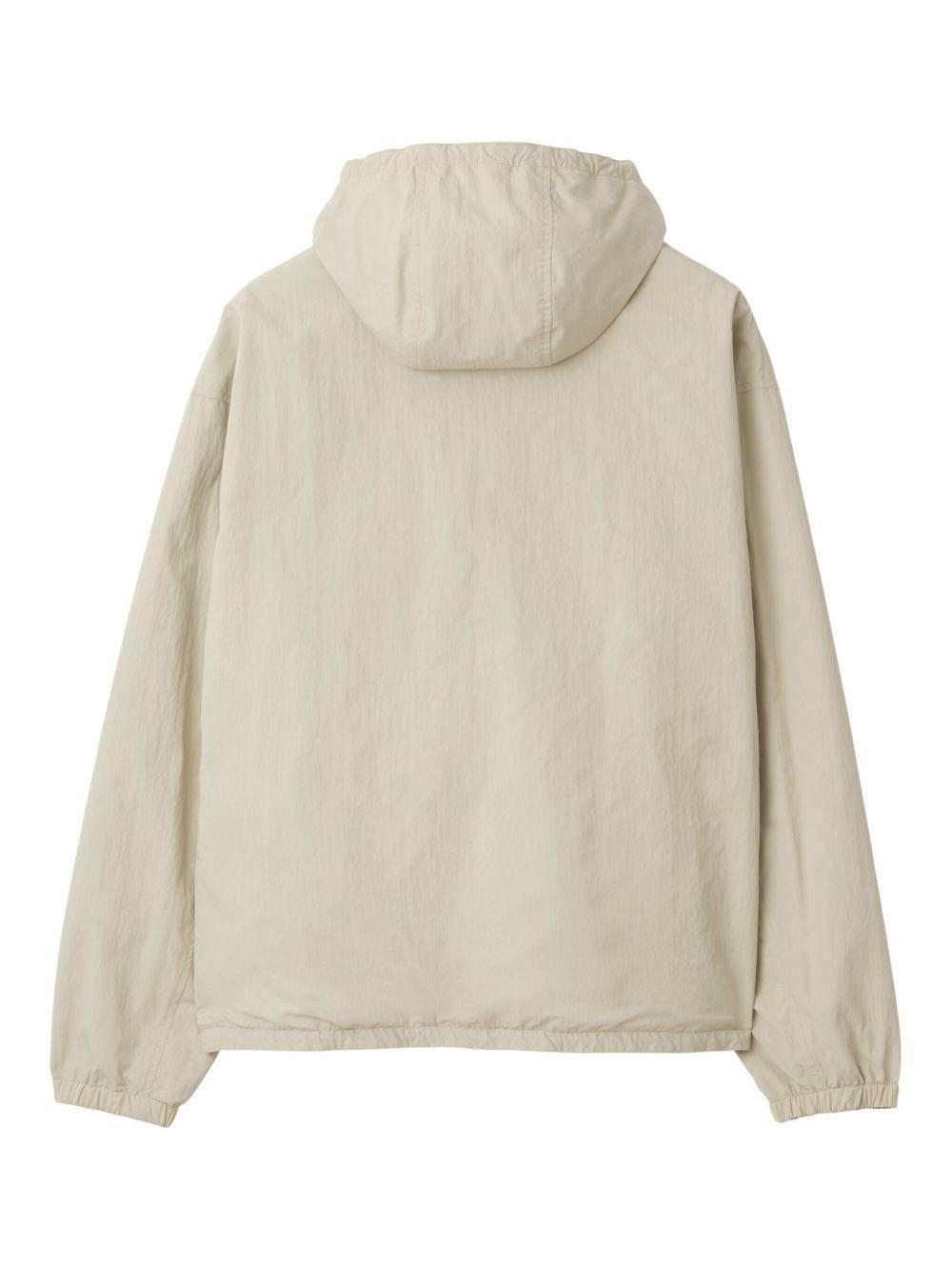 checked reversible hooded jacket Product Image