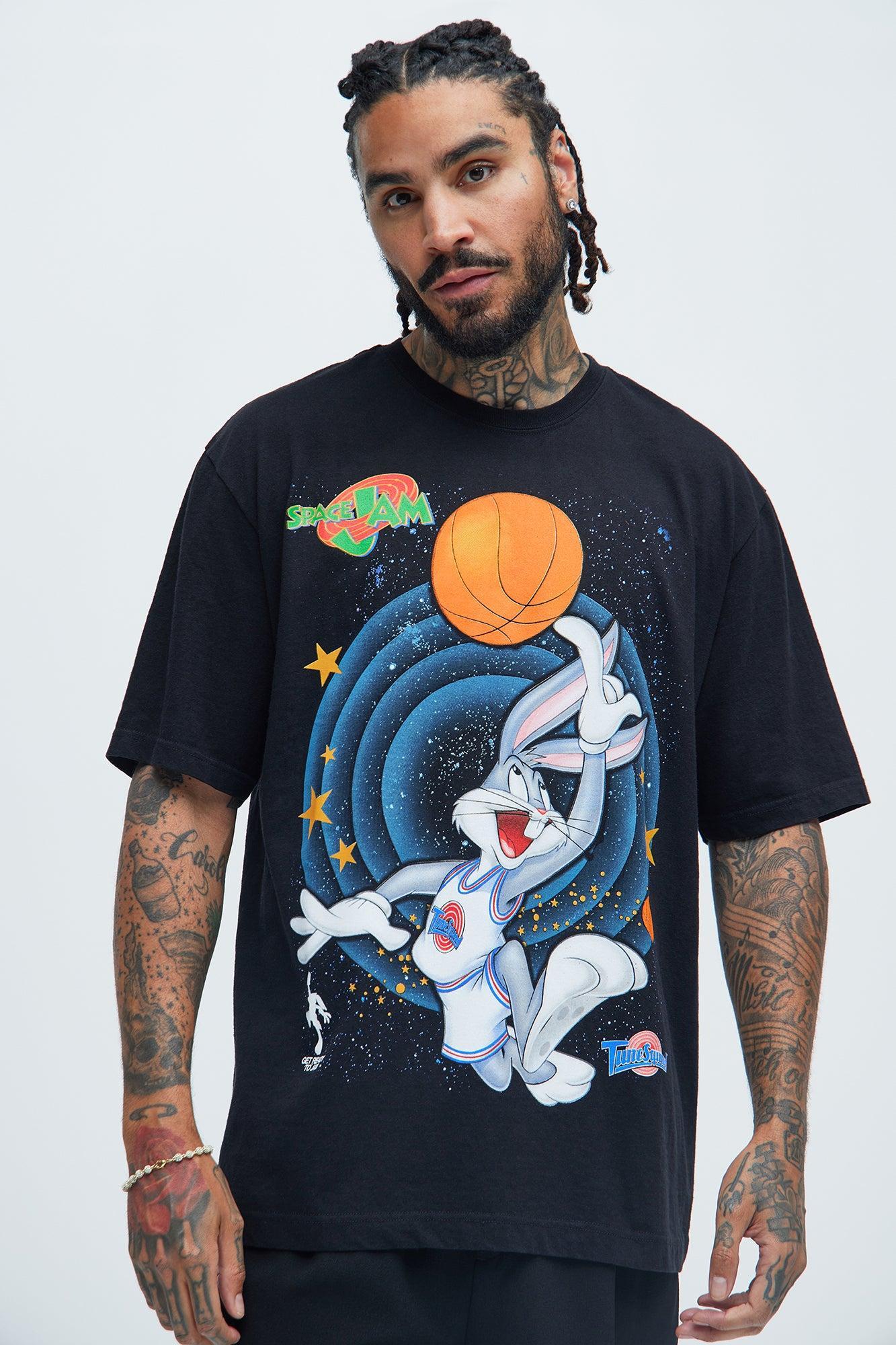 Space Jam Ballin Bugs Short Sleeve Tee - Black Product Image