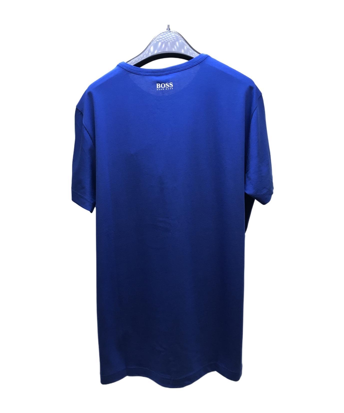 HUGO BOSS Item O-neck Short-sleeved T-shirt In Blue Product Image