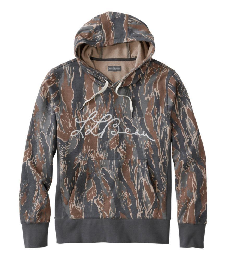 Men's Signature Camp Hoodie Sweatshirt, Print Product Image