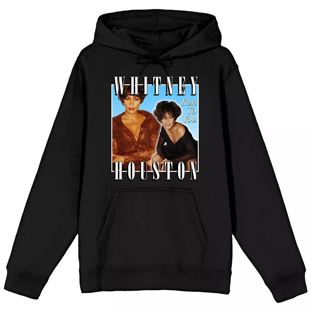 Men's Whitney Houston "Run To You" Album Graphic Hoodie,  Product Image