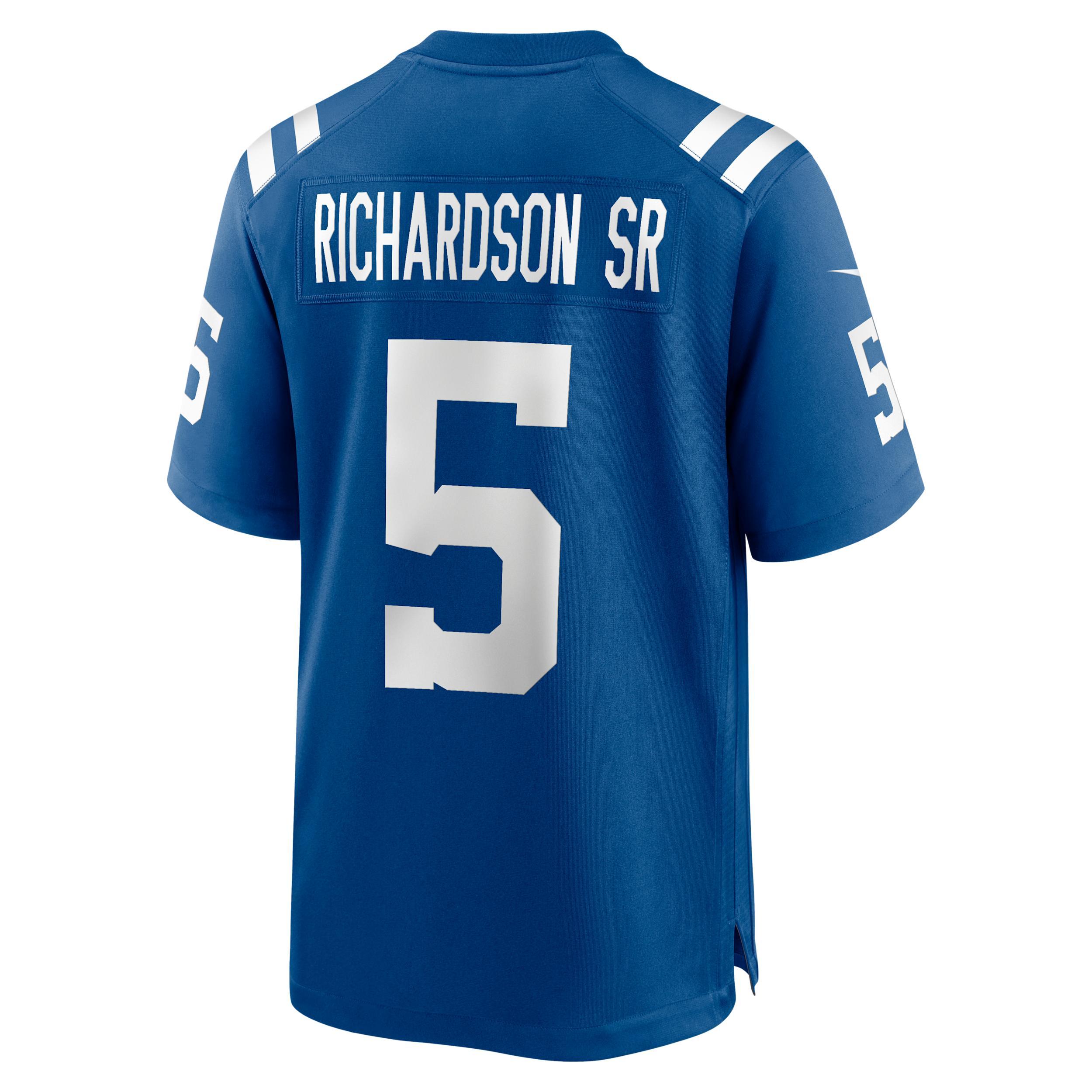 Anthony Richardson Sr. Indianapolis Colts Nike Mens NFL Game Jersey | 67NMICGH98F-X21 Product Image