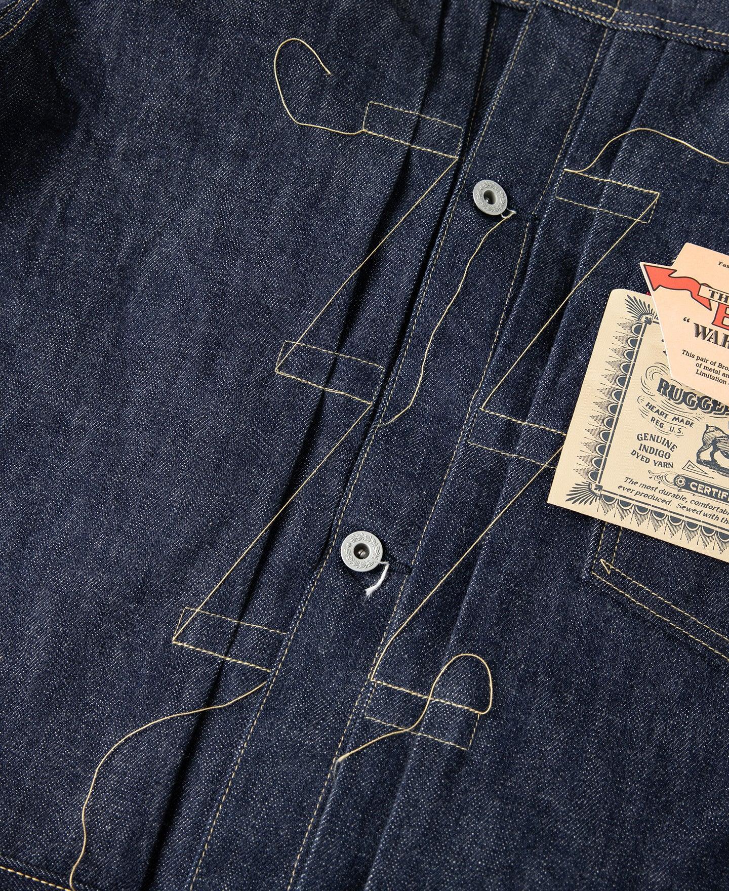 Lot 44806XX WWII Type 1 Selvedge Denim Jacket Product Image