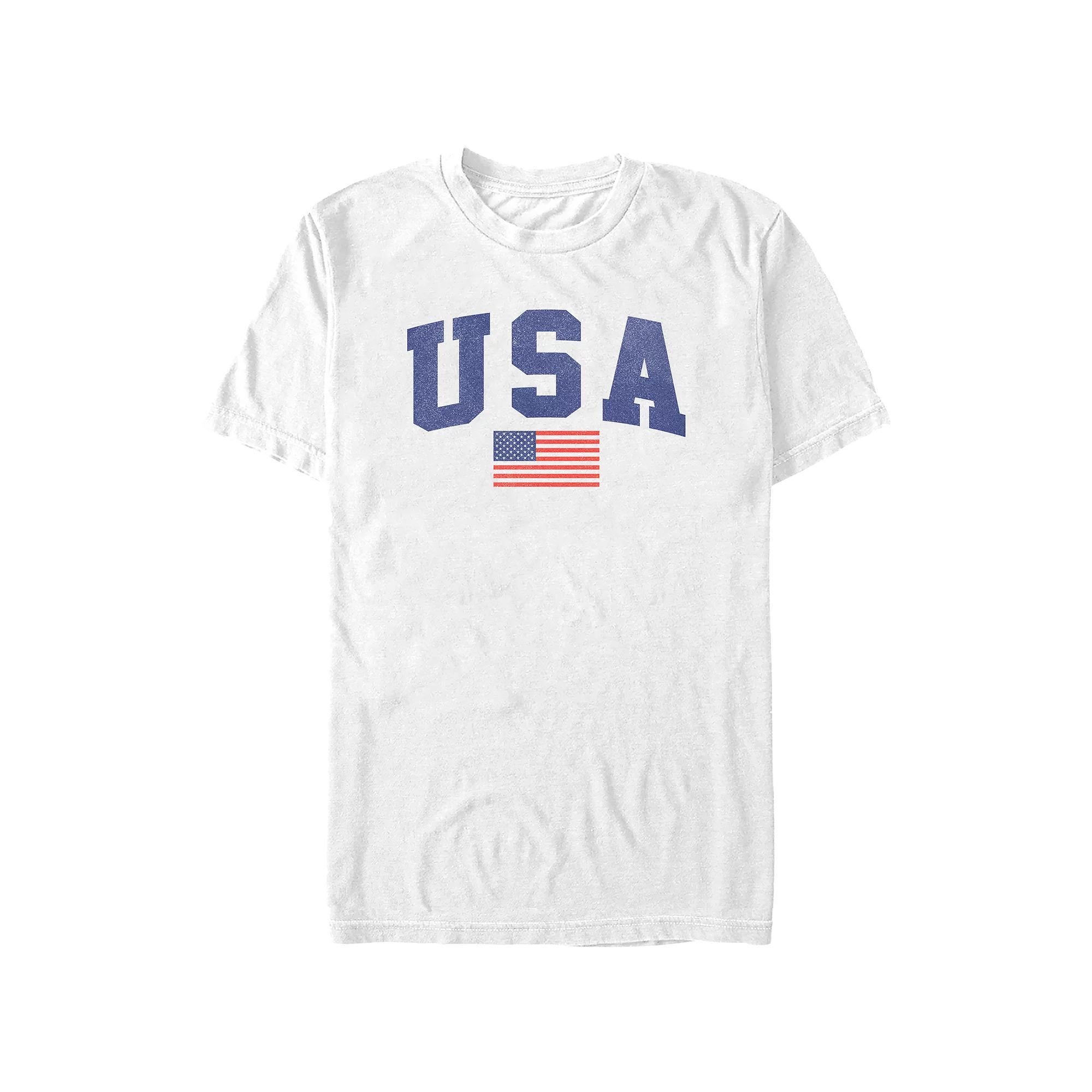 Men's USA Flag Graphic Tee,  Product Image