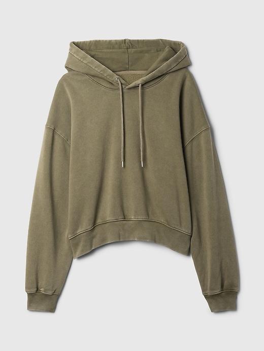 VintageSoft Cropped Hoodie Product Image