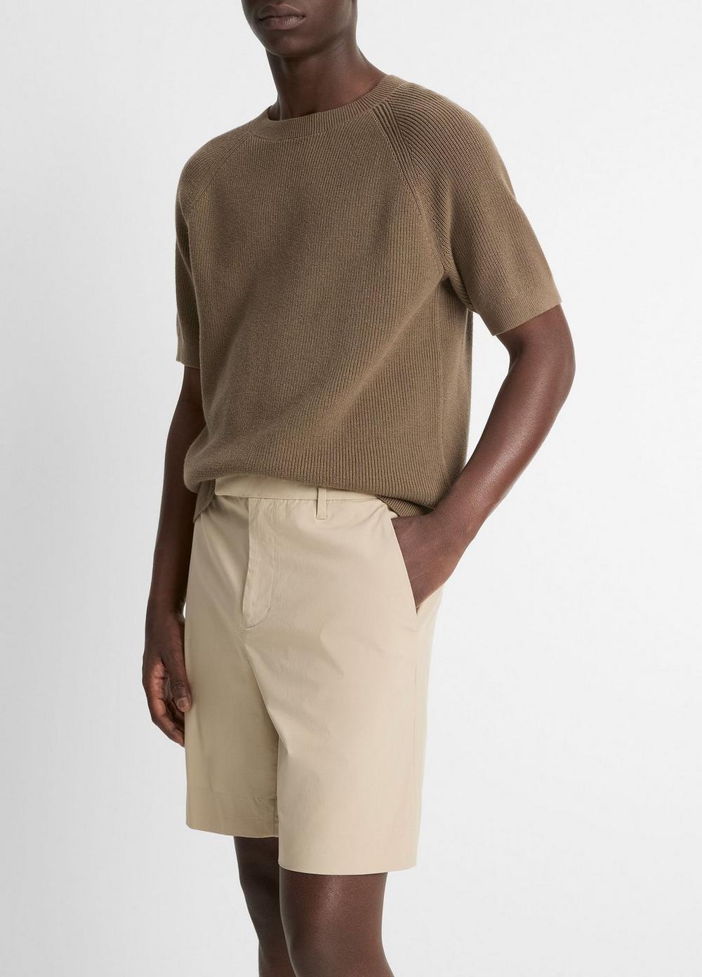 Italian Cotton Extended-Tab Short Product Image