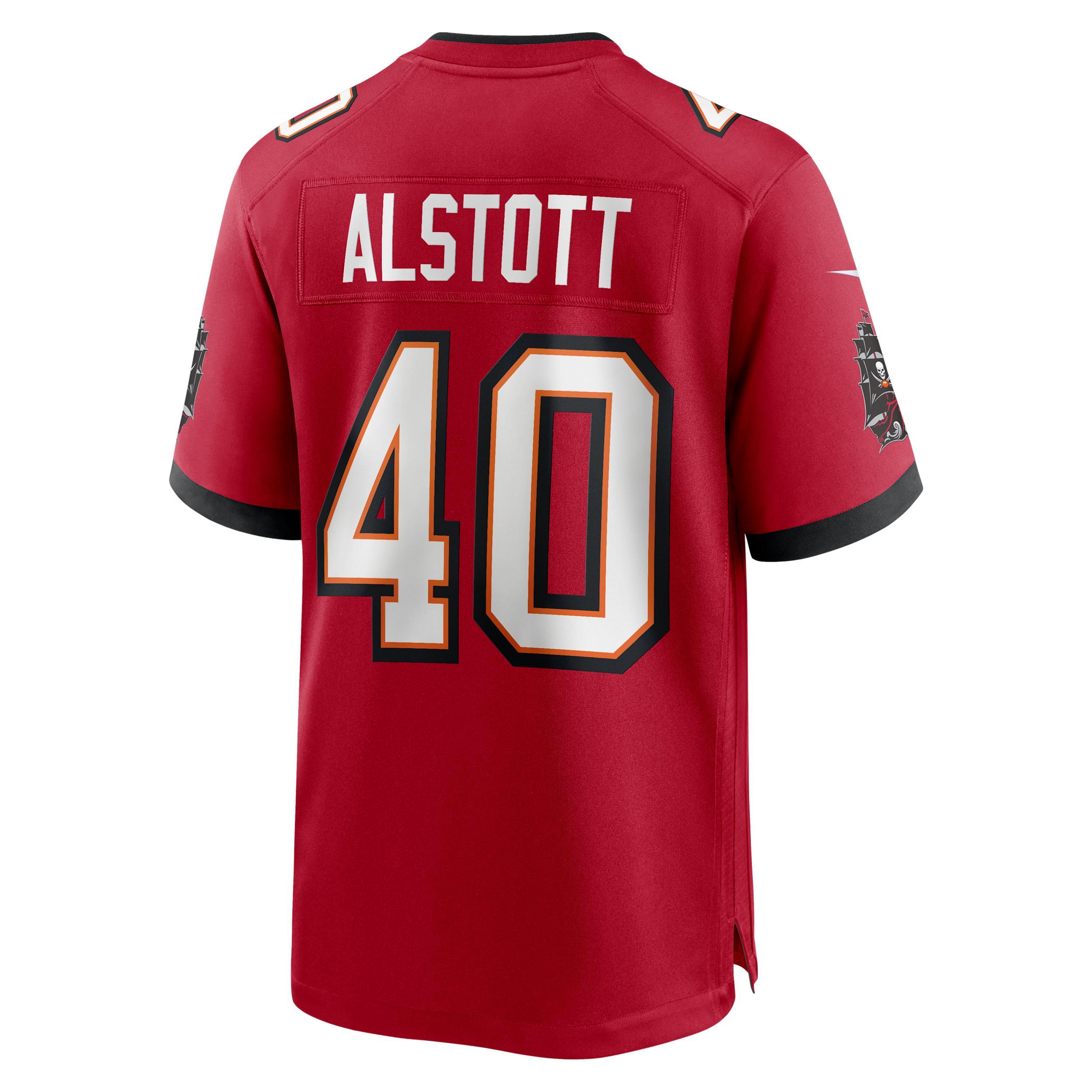 Mike Alstott Tampa Bay Buccaneers 50th Anniversary Nike Mens NFL Game Jersey | 67NMTBGHW6R-V21 Product Image