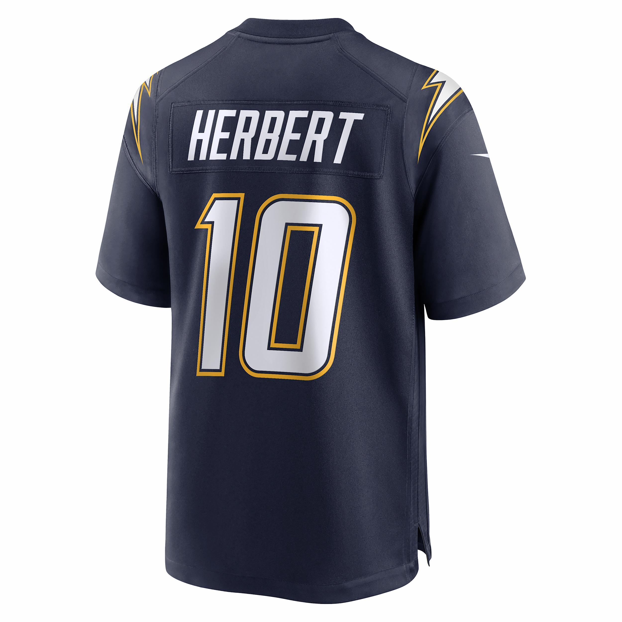 Justin Herbert Los Angeles Chargers Nike Mens NFL Game Jersey | 67NM0FAK97F-JZ6 Product Image