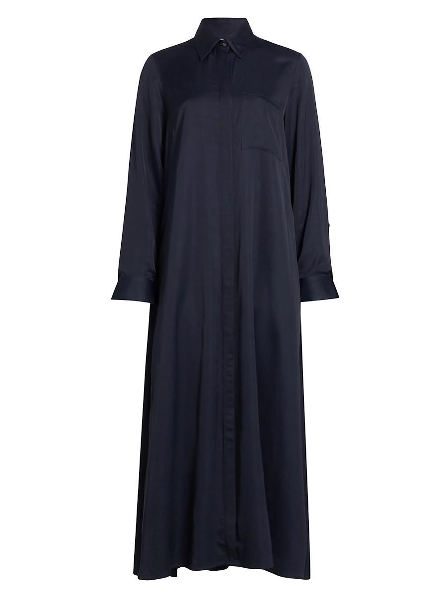 Womens Jenny Linen-Blend Maxi Shirtdress Product Image