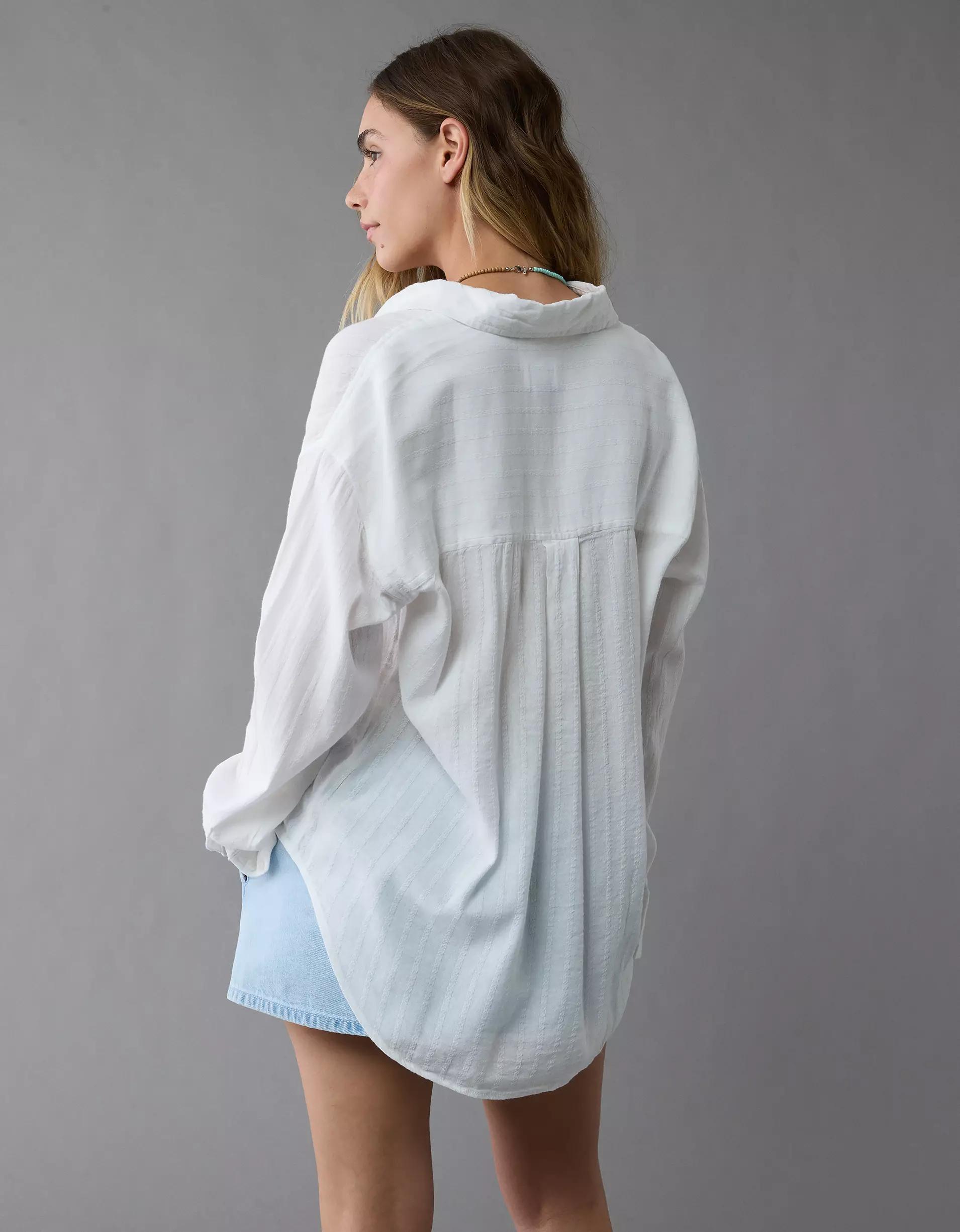 AE Perfect Button-Up Shirt Product Image