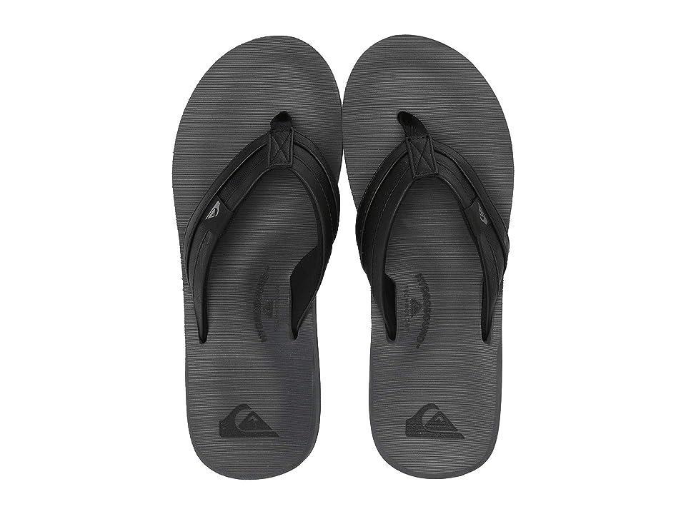 Quiksilver Carver Squish Grey/Black) Men's Sandals Product Image