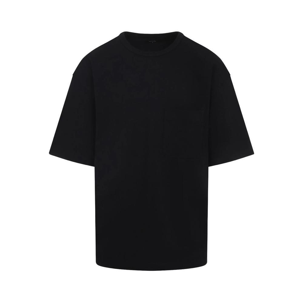 AMIRI Black Cotton T-shirt With Bold Logo Statement Product Image