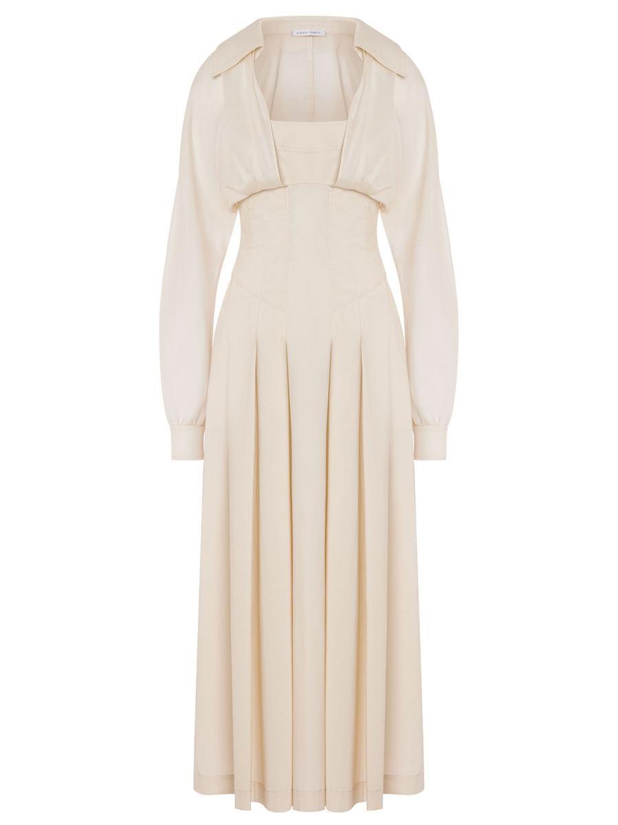 ALBERTA FERRETTI Dresses In Beige Product Image