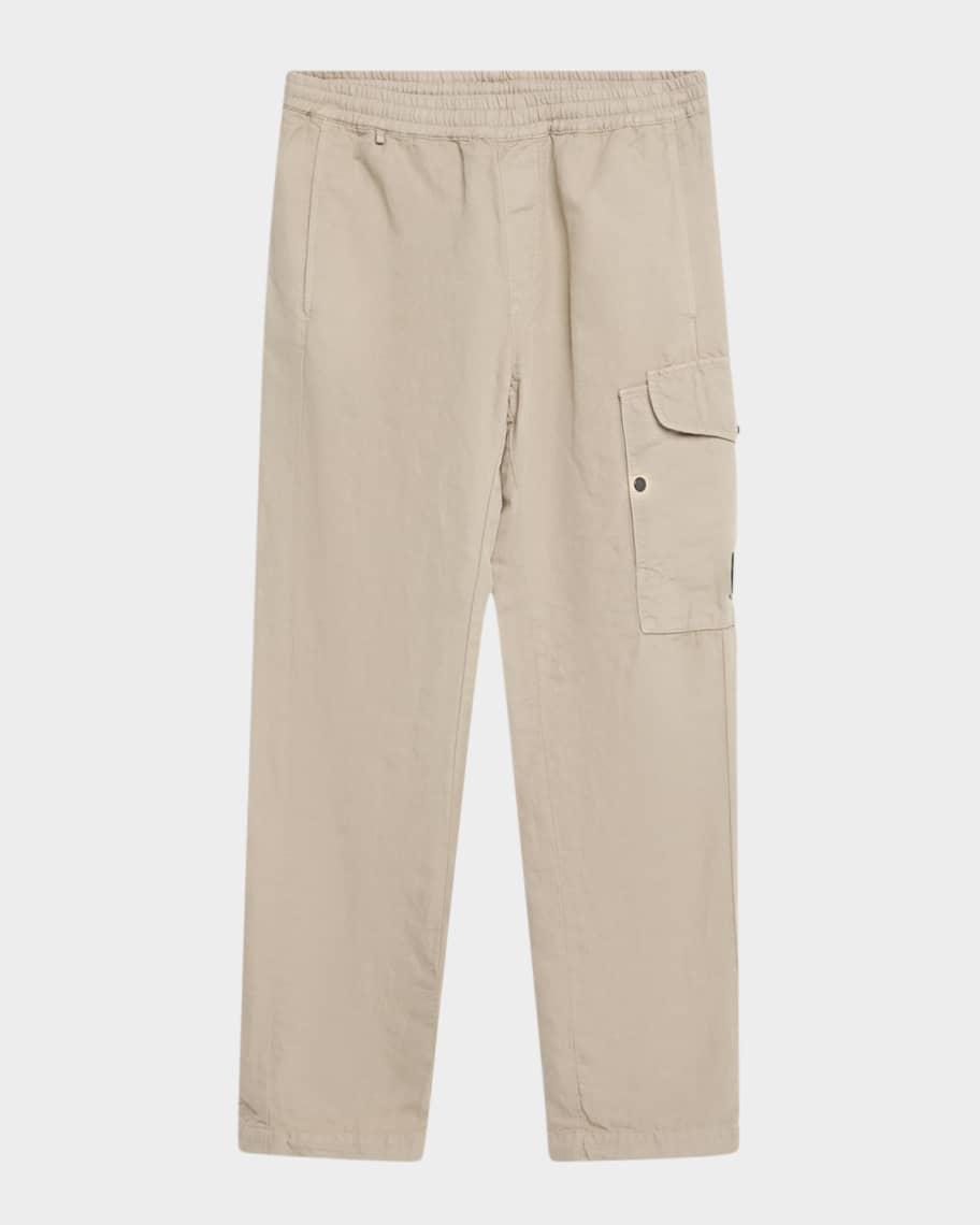 Men's Cotton-Linen Cargo Pants Product Image