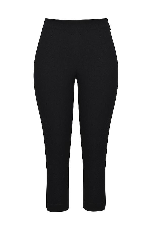 Halima Black Capri Trousers Product Image